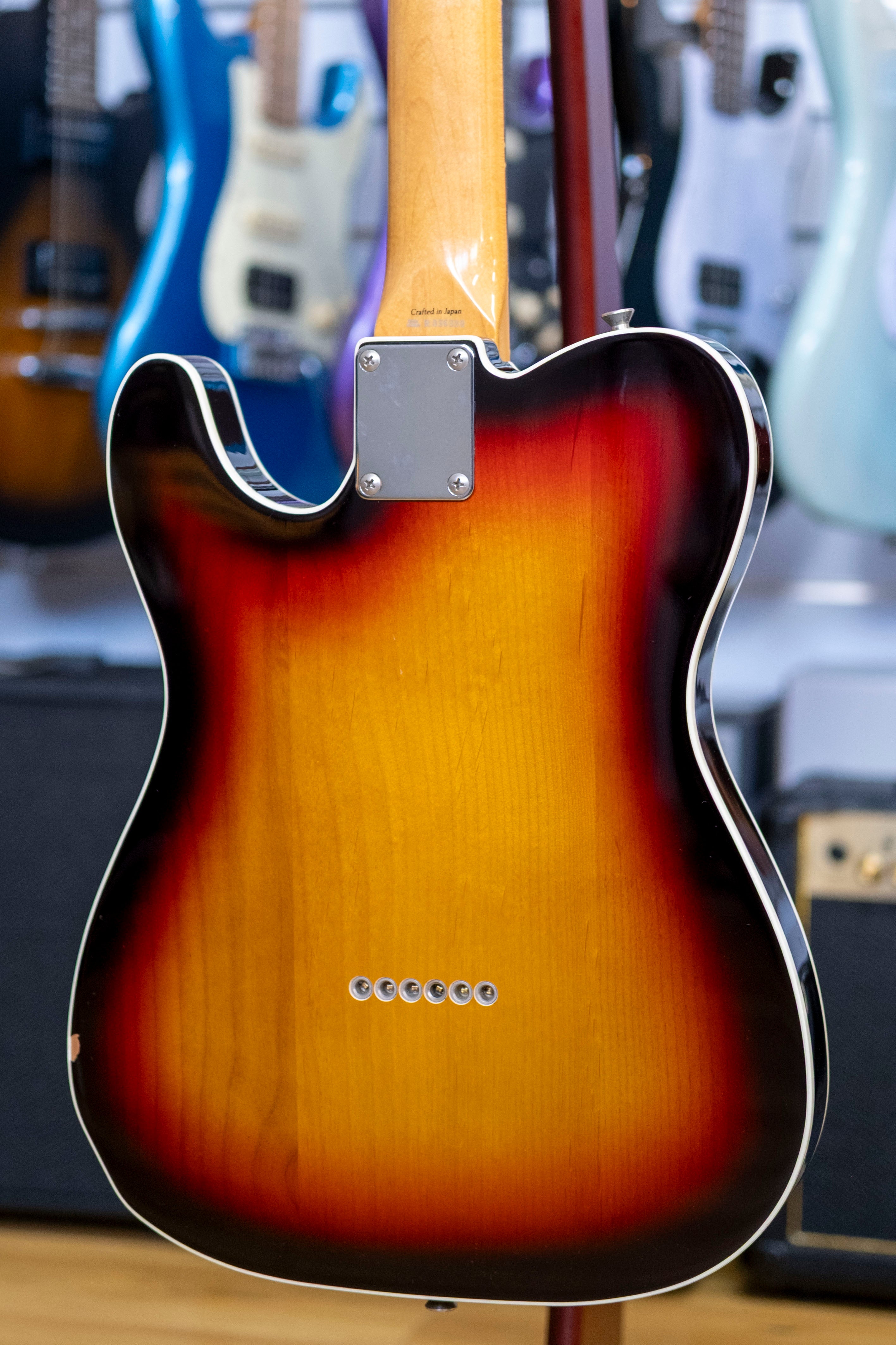 Fender TL-62B Telecaster Electric Guitar (3-Tone Sunburst) (Pre-Owned, 2000's CIJ)