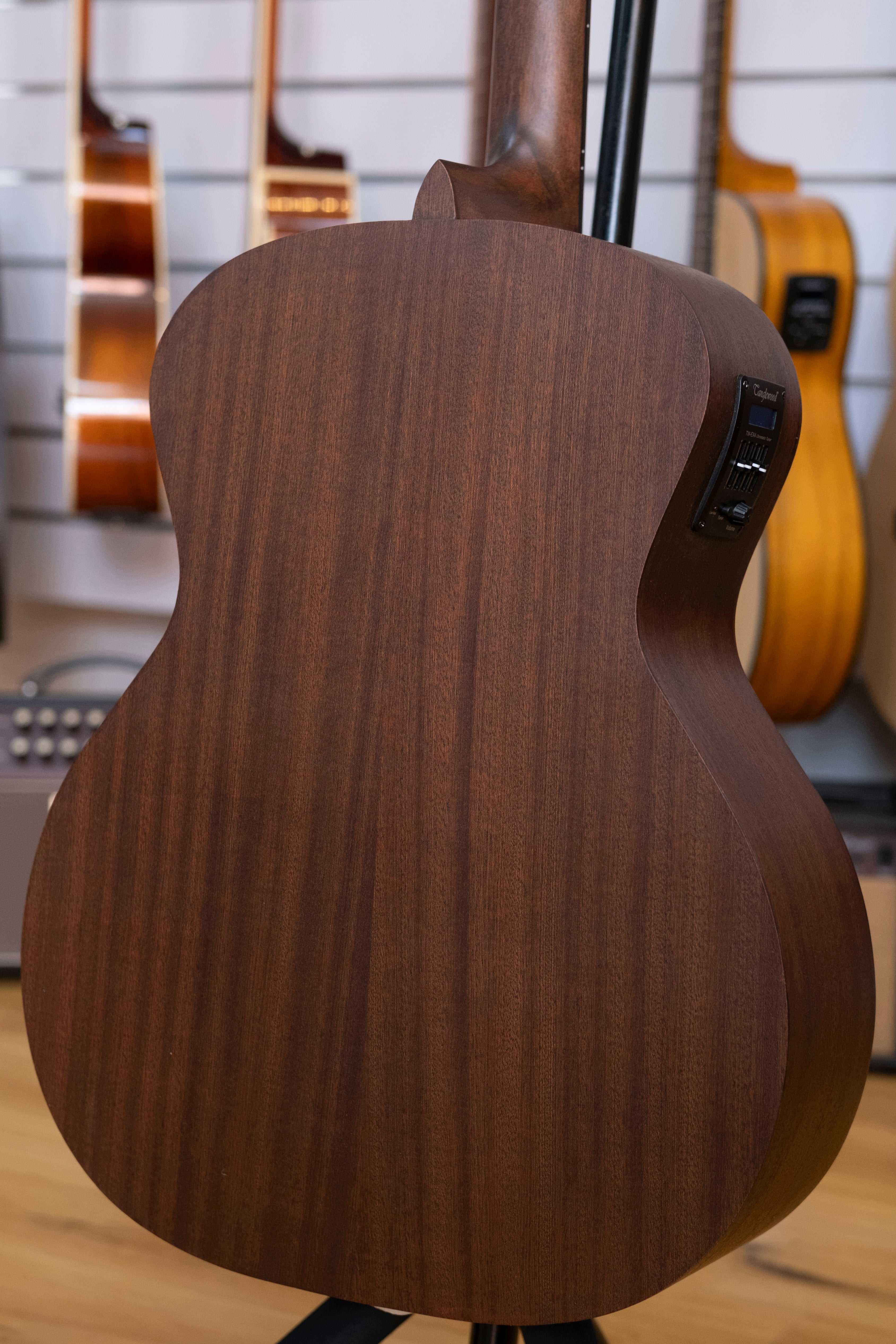 Tanglewood Crossroad Series Orchestra Acoustic Electric Guitar with DCM Polyfoam Case