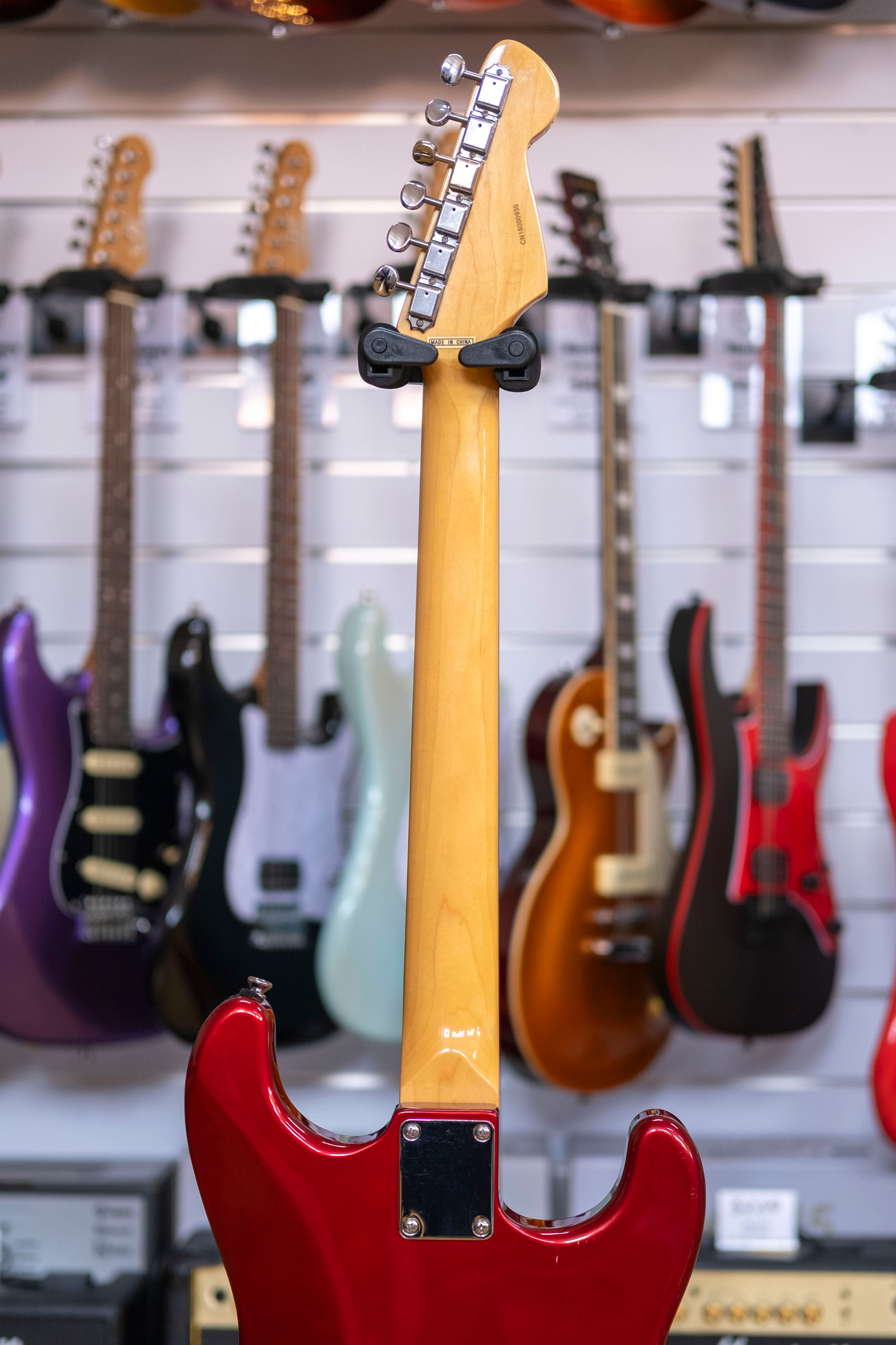 Tokai 'ST' Style Left Handed Electric Guitar (Candy Apple Red) (Pre-Owned, 2016 MIC)