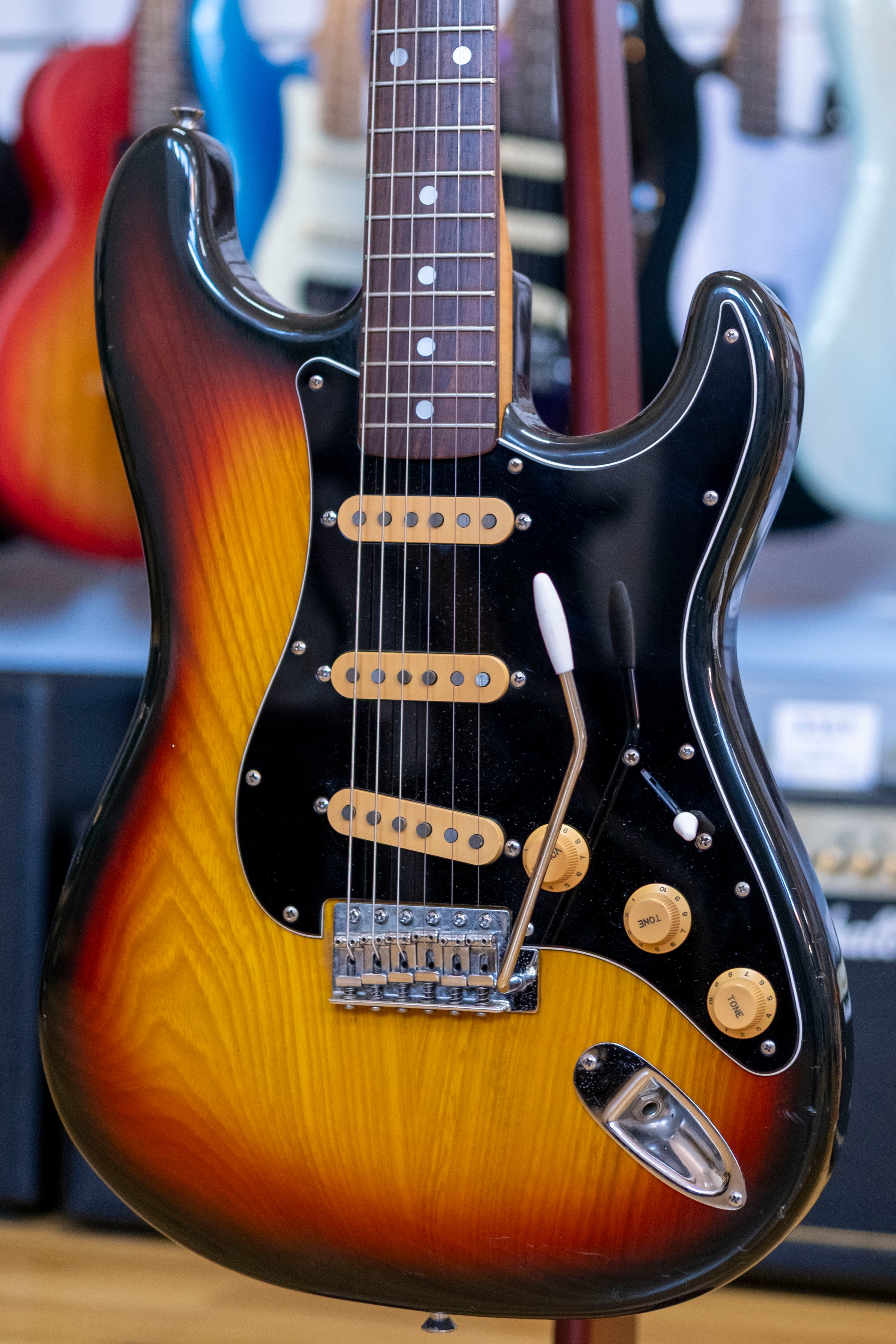 Yamaha Super R'nroller 400S Electric Guitar (3-Tone Sunburst) (Pre-Owned, 1970's MIJ)