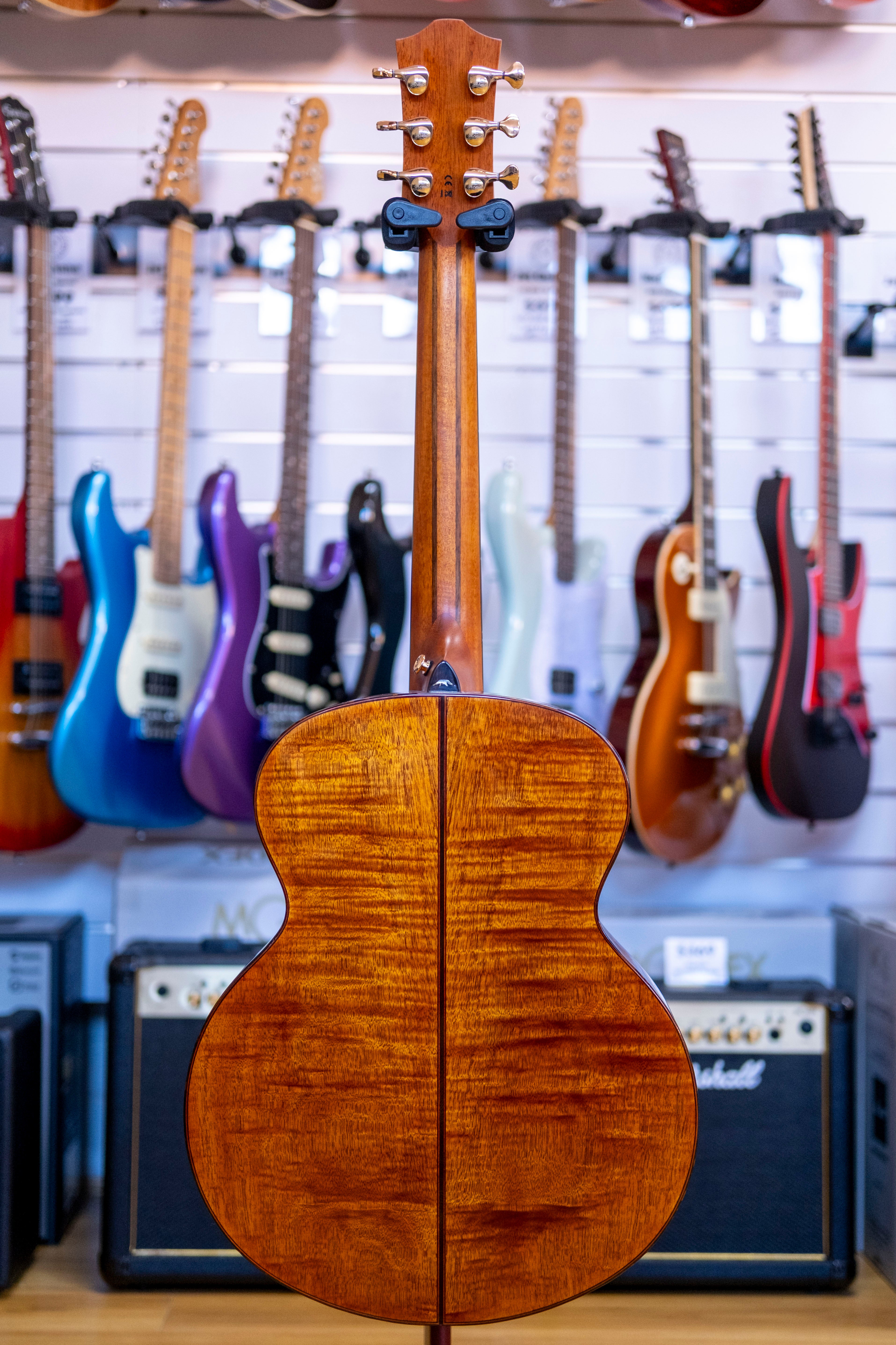 Bromo Denali Mini Jumbo Acoustic Electric Guitar (Solid Spruce Top/Flamed Okoume)