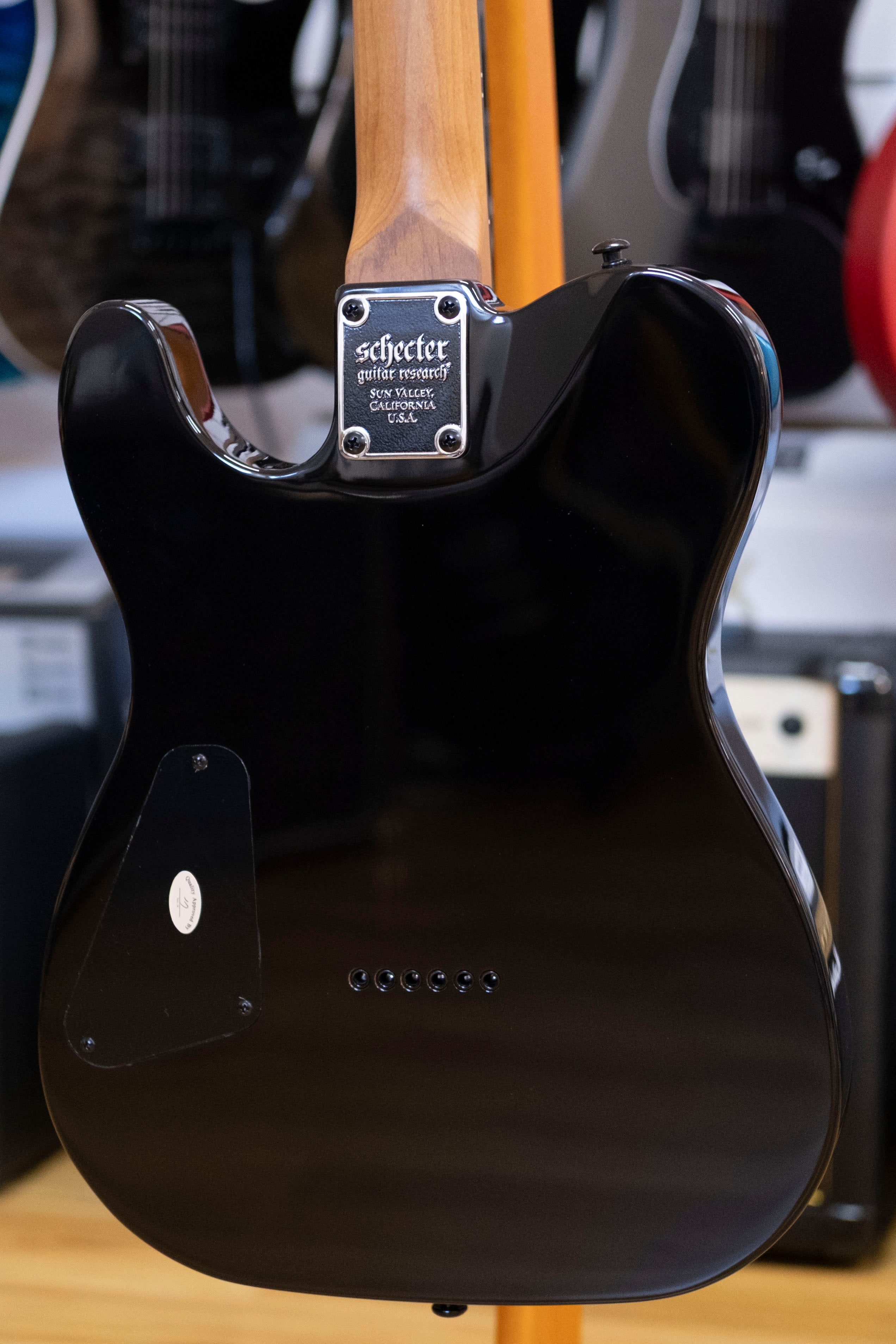 Schecter PT Standard Electric Guitar (Black Fade Burst Burl)