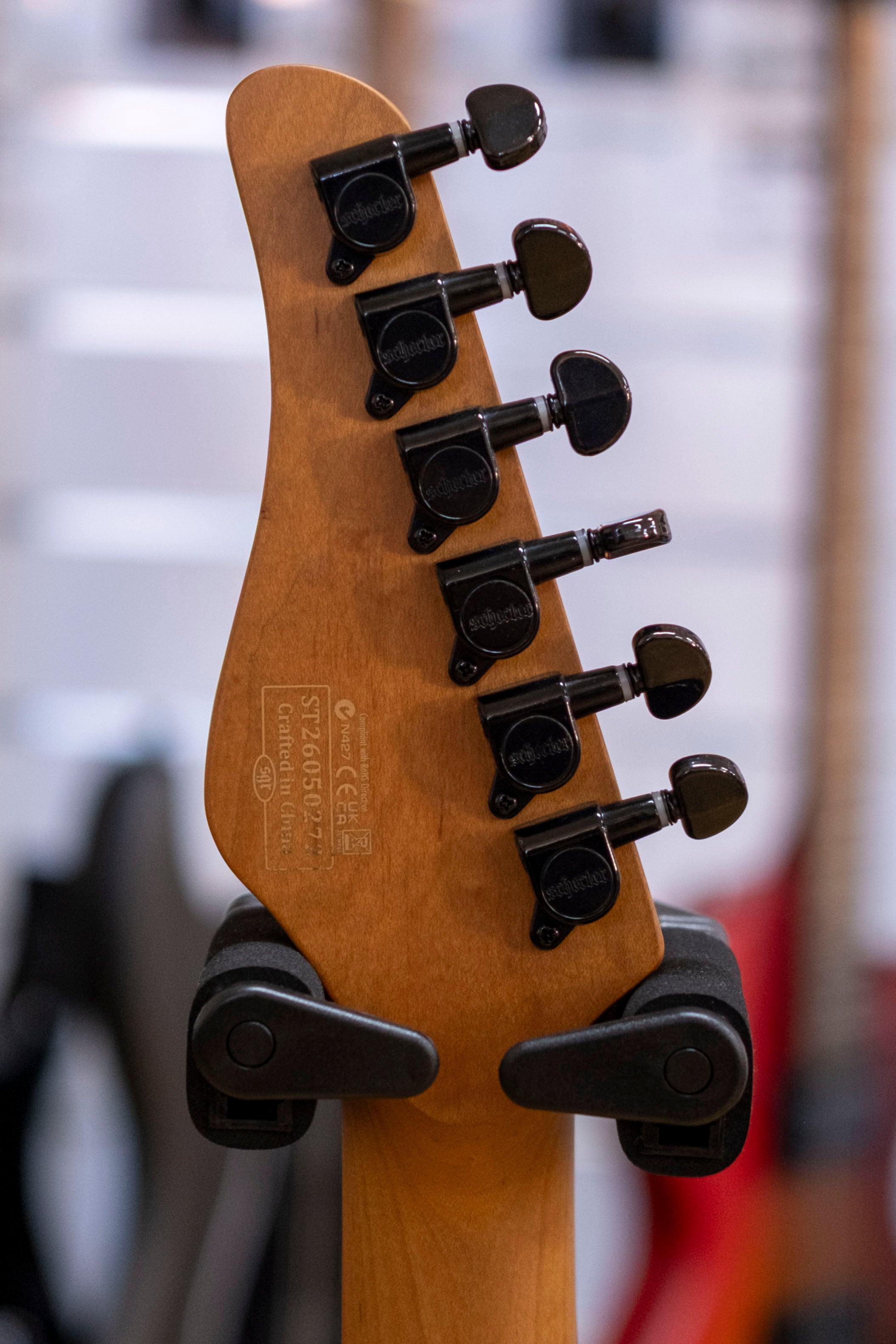 Schecter PT Standard Electric Guitar (Purple Burst Burl)