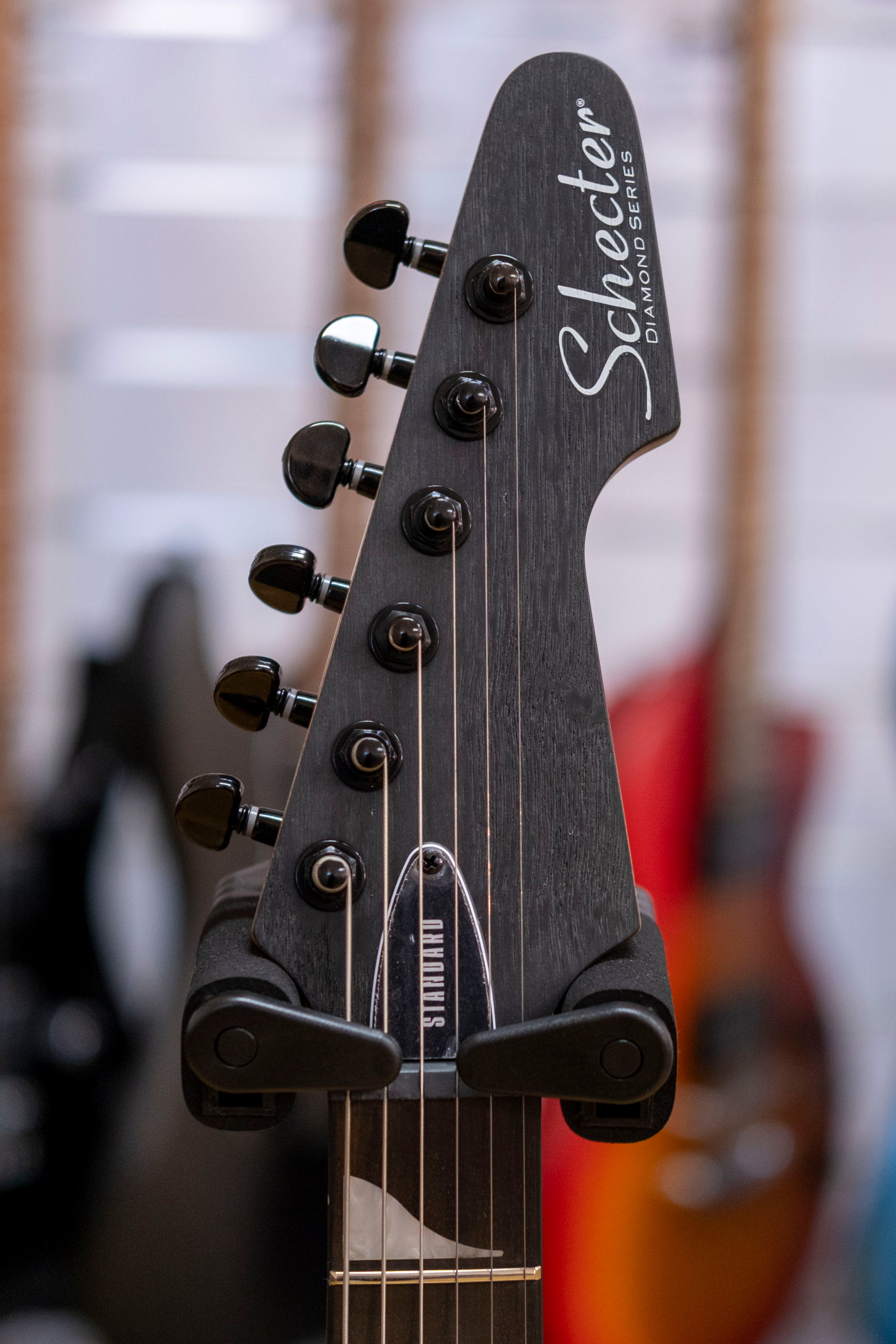 Schecter Standard Series Avenger Electric Guitar (Charcoal Satin)