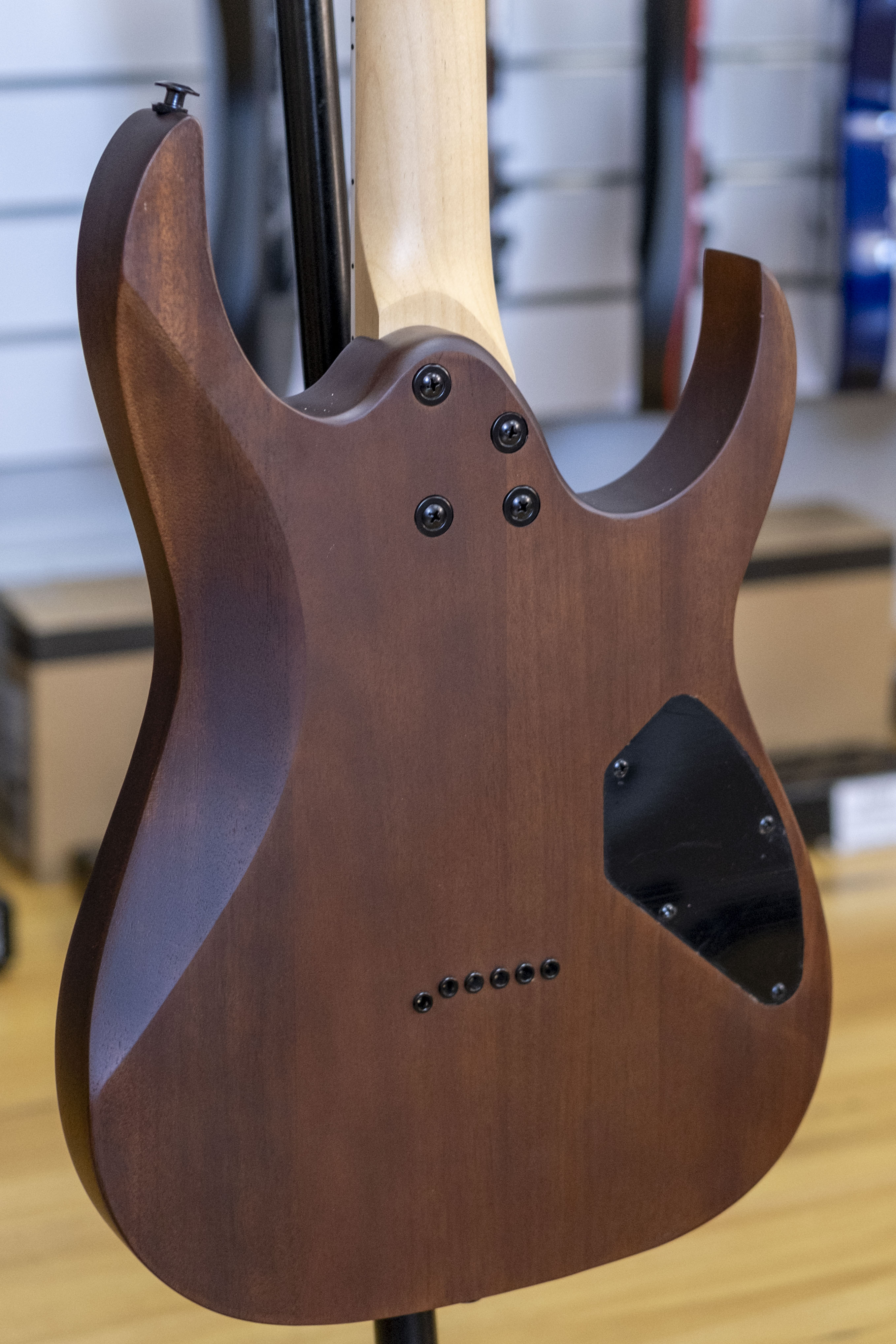 Ibanez Gio Series RG121DXL Left Handed Electric Guitar (Walnut Flat)