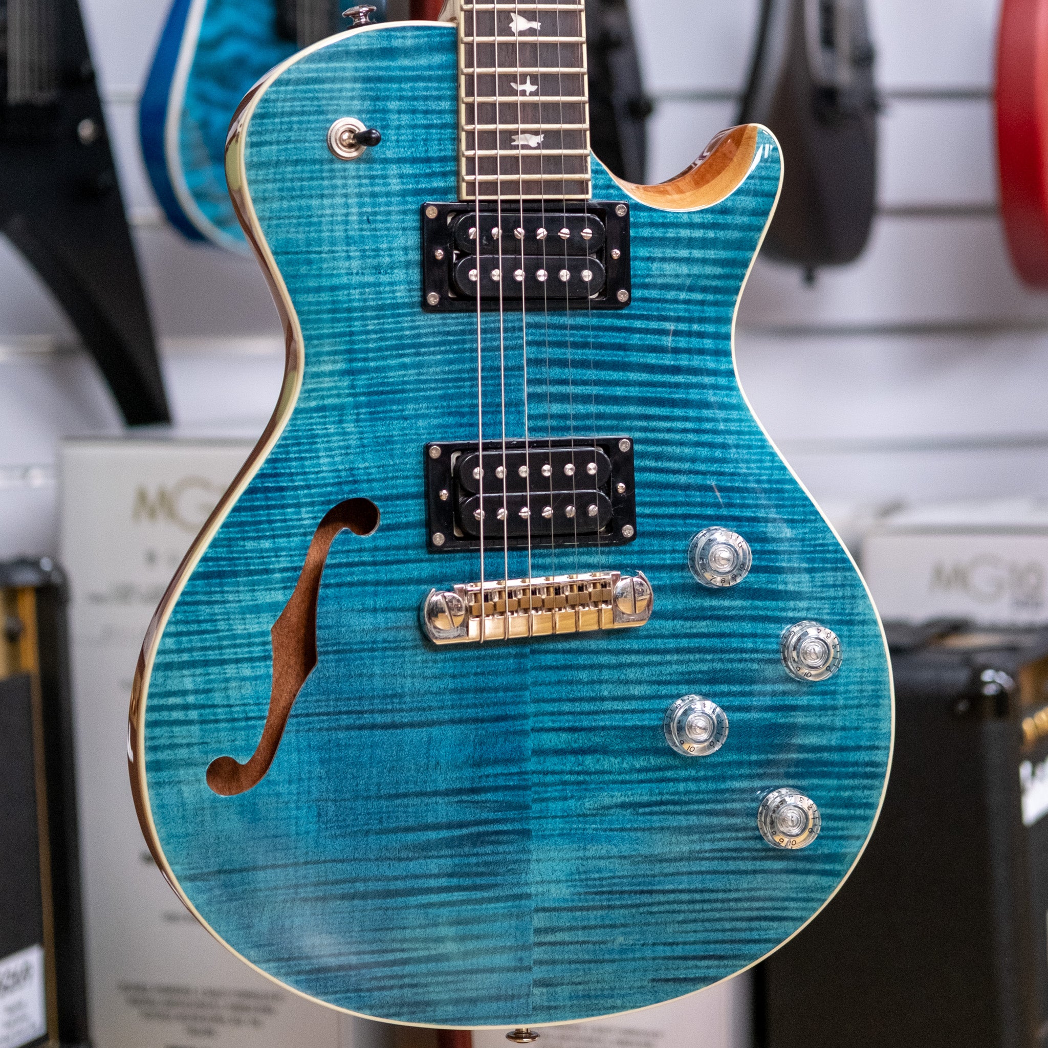 PRS SE Zach Myers 594 Electric Guitar (Myers Blue) (Pre-Owned)