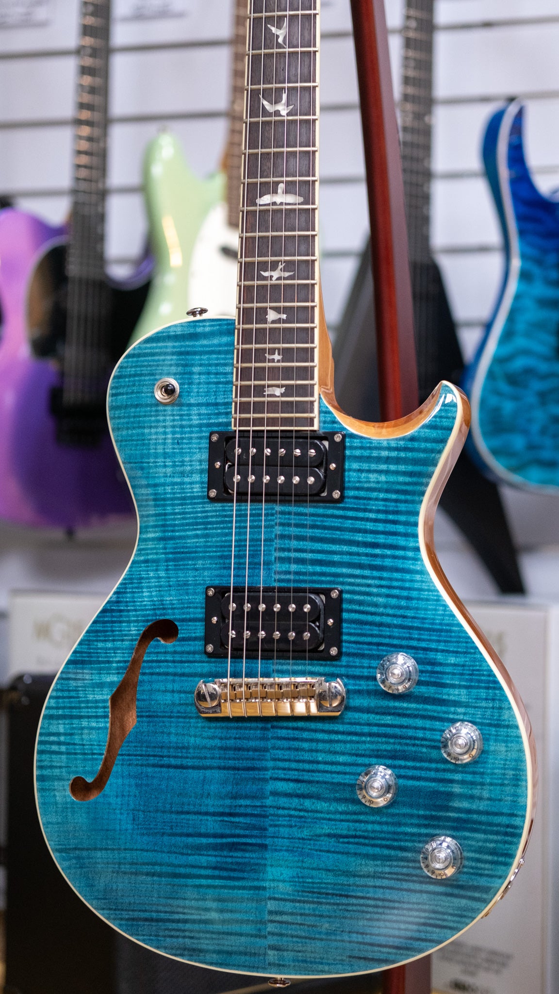 PRS SE Zach Myers 594 Electric Guitar (Myers Blue) (Pre-Owned)