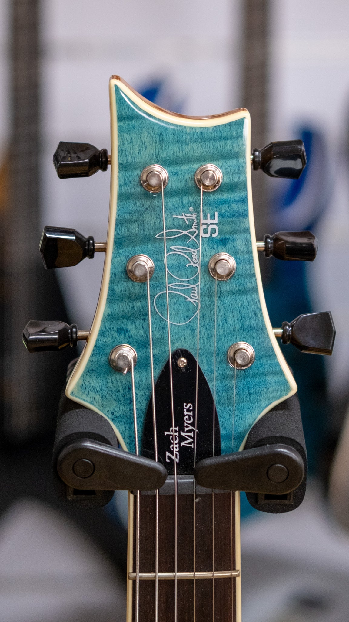 PRS SE Zach Myers 594 Electric Guitar (Myers Blue) (Pre-Owned)