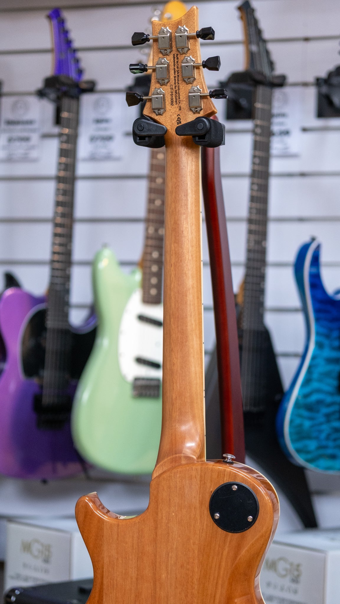PRS SE Zach Myers 594 Electric Guitar (Myers Blue) (Pre-Owned)