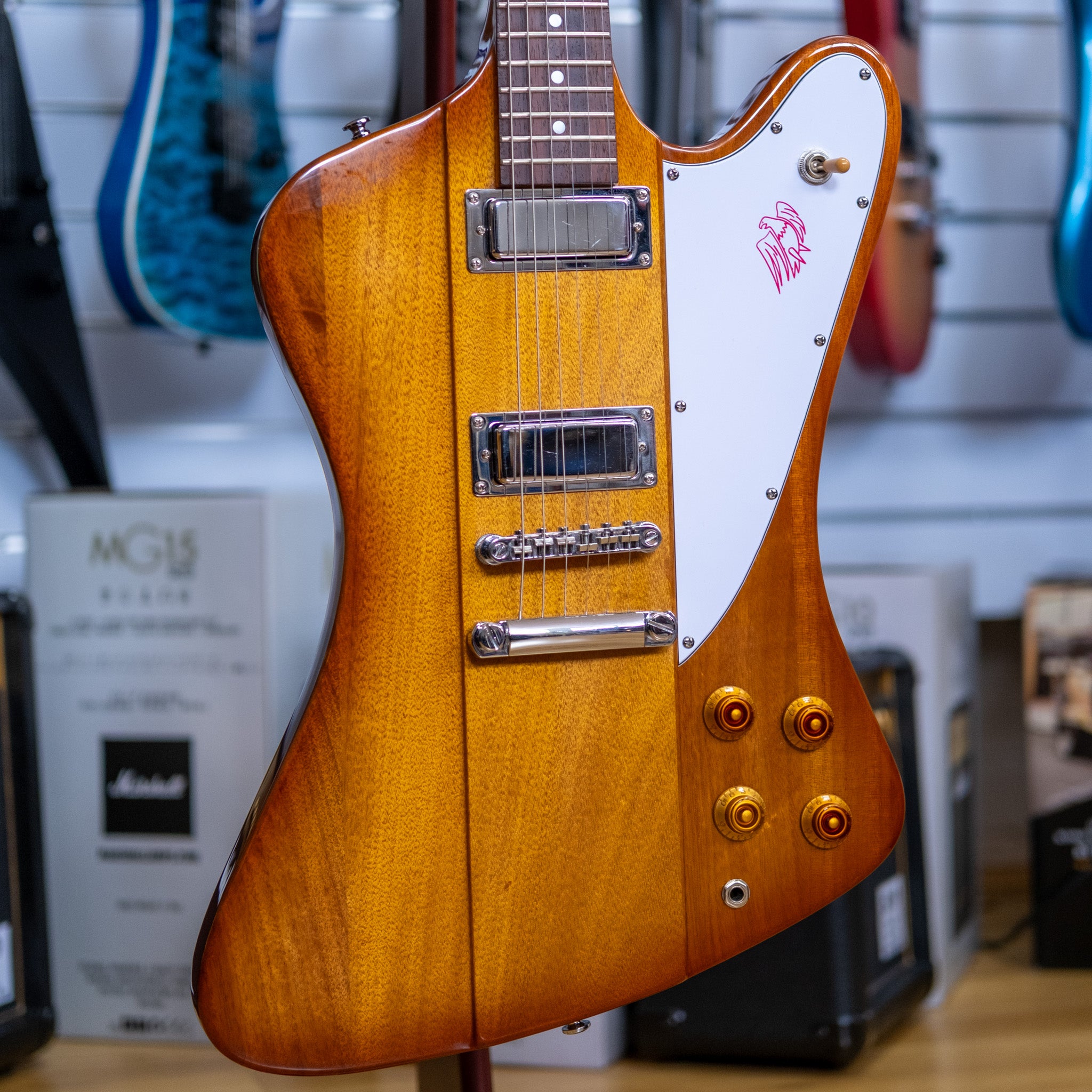 Tokai Traditional Series FB-65 'Firebird' Electric Guitar (Vintage Sunburst) (Pre-Owned, 2019 MIC)