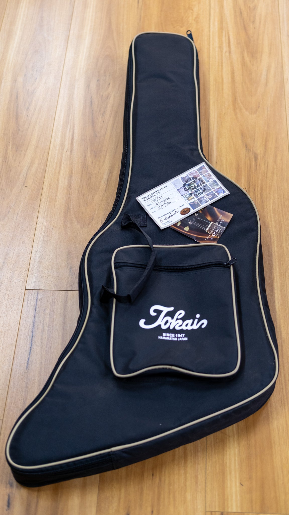 Tokai Traditional Series FB-65 'Firebird' Electric Guitar (Vintage Sunburst) (Pre-Owned, 2019 MIC)