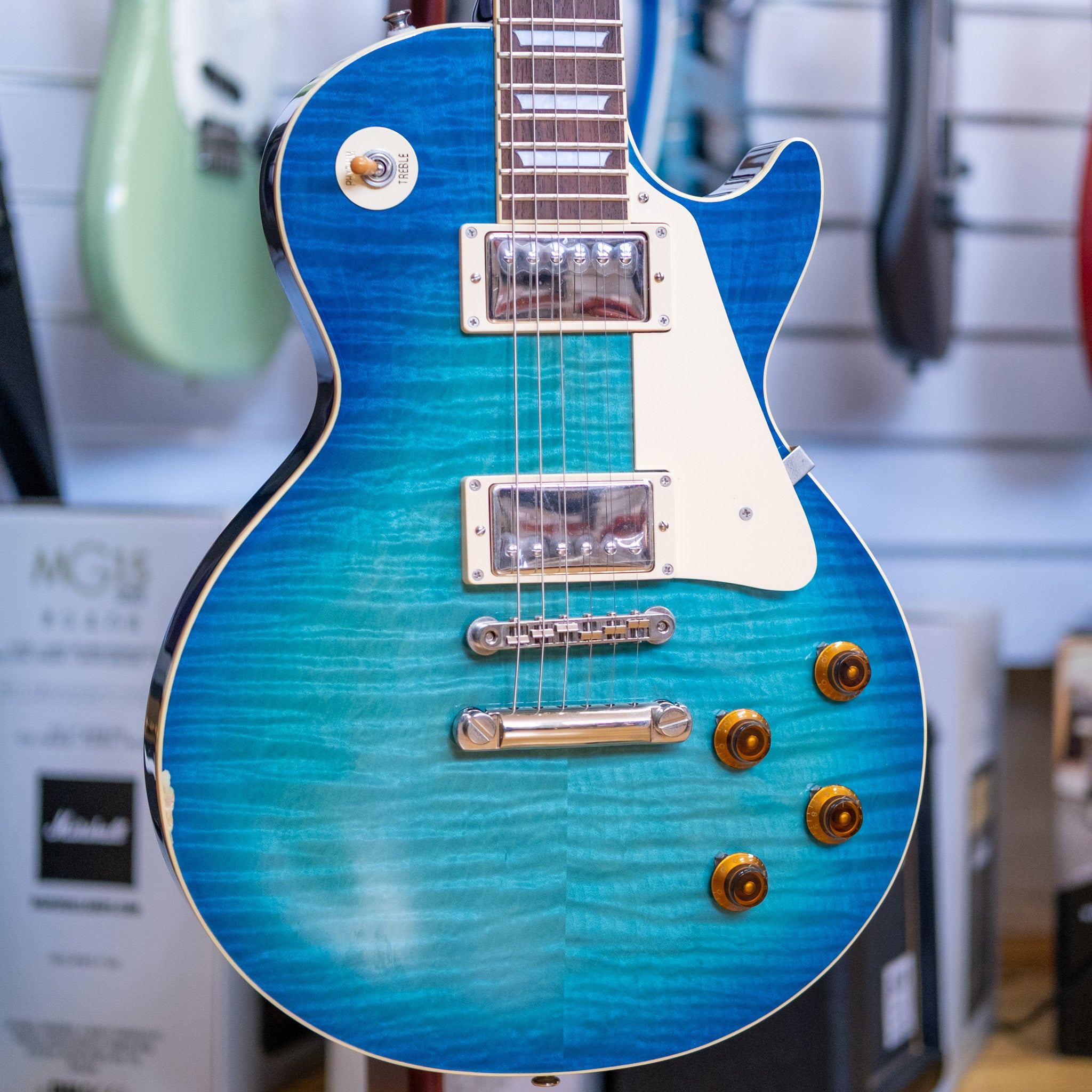 Tokai LS-148 Love Rock Electric Guitar (Indigo Burst) (Pre-Owned, 2022 MIJ)