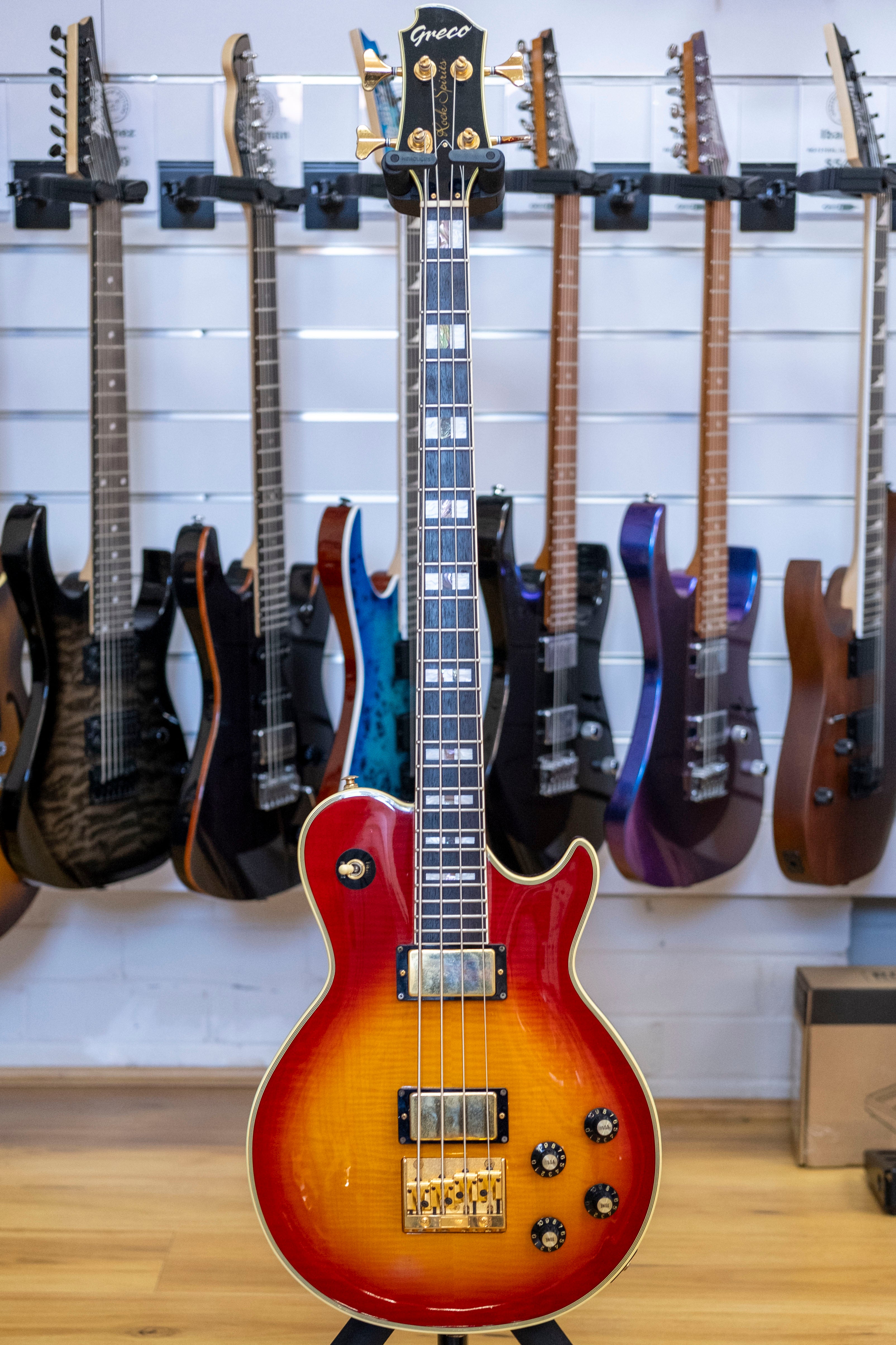 ■Greco LGB-100 Les Paul Bass Rock Spirit Greco bass LGB-100 Les Paul Rock Spirit Musical Instruments