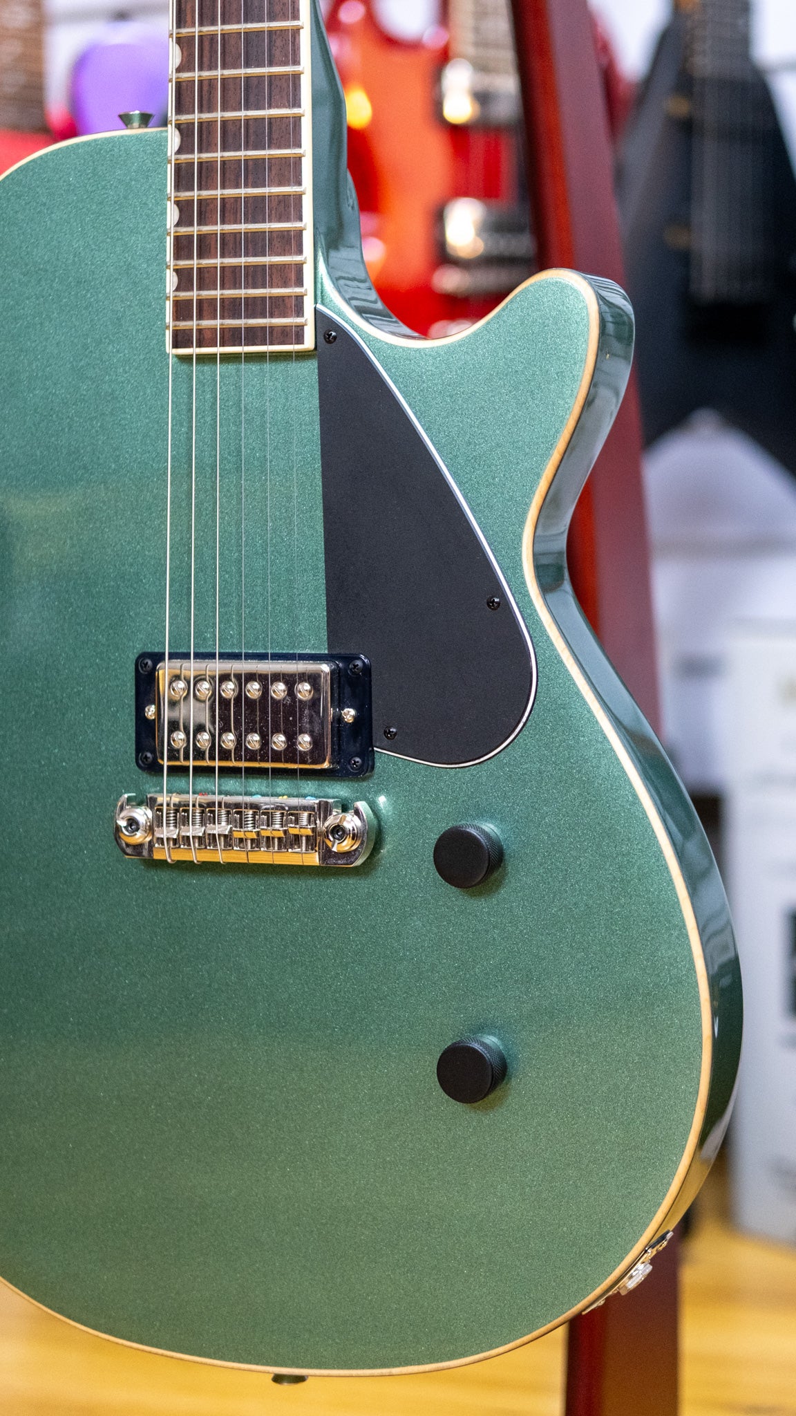 Gretsch Electromatic Jet Club Electric Guitar (Steel Olive) (Pre-Owned, 2025)