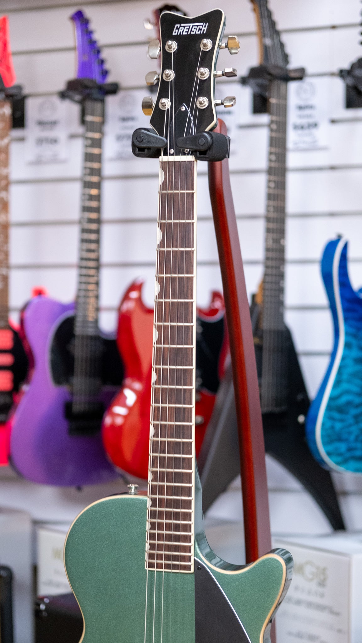 Gretsch Electromatic Jet Club Electric Guitar (Steel Olive) (Pre-Owned, 2025)