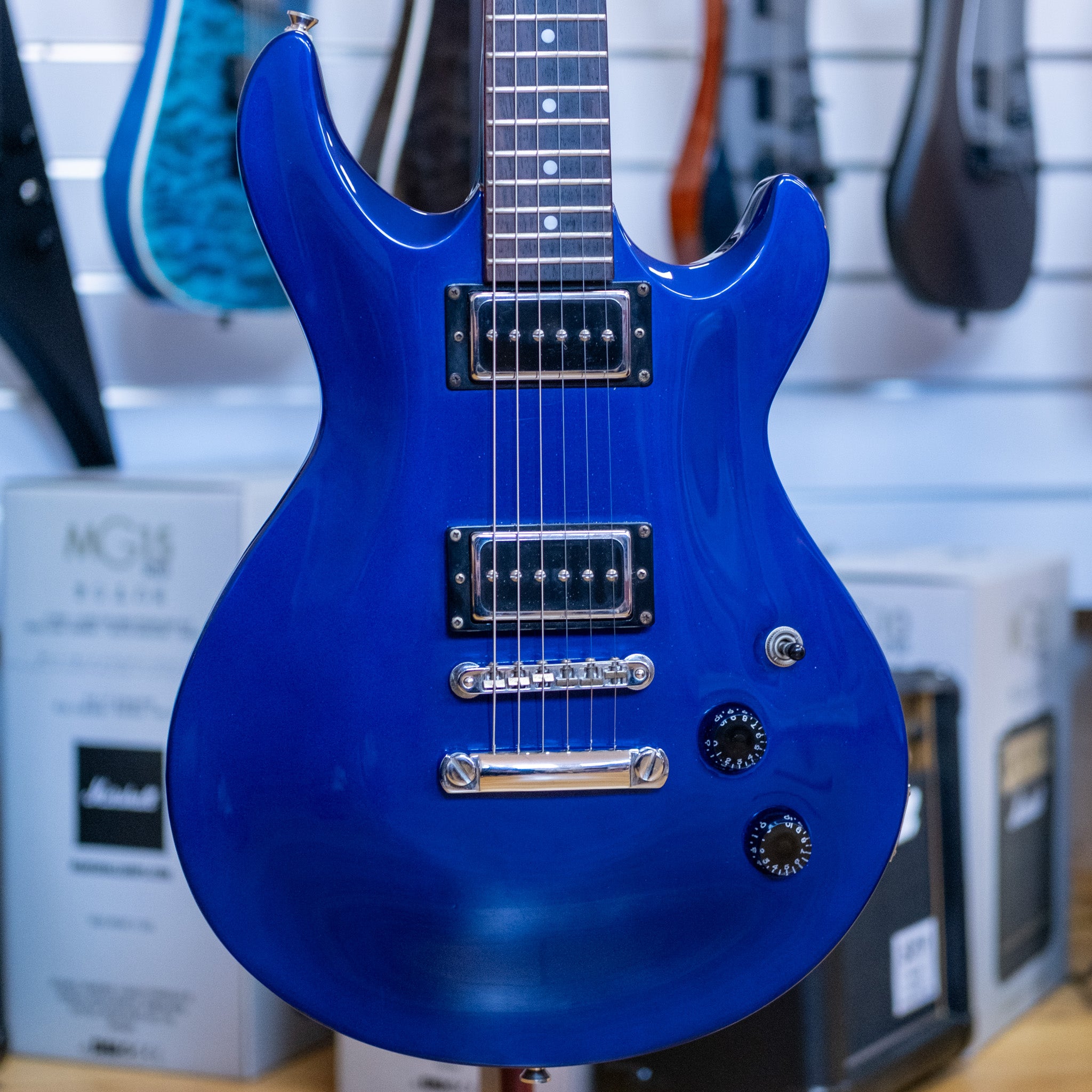 Cort M200 Electric Guitar (Metallic Blue) (Pre-Owned)