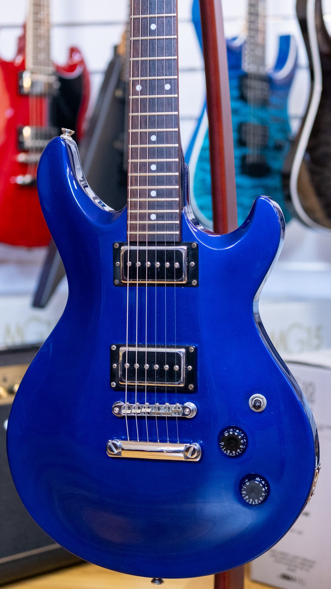 Cort M200 Electric Guitar (Metallic Blue) (Pre-Owned)