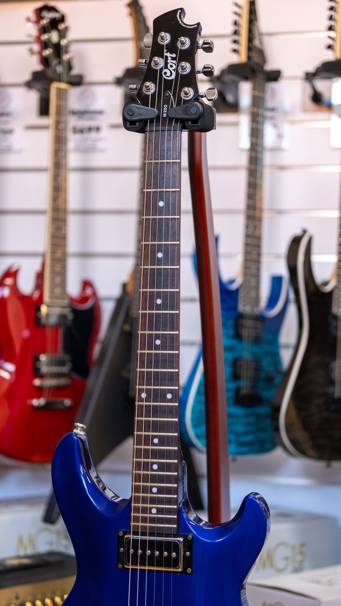 Cort M200 Electric Guitar (Metallic Blue) (Pre-Owned)