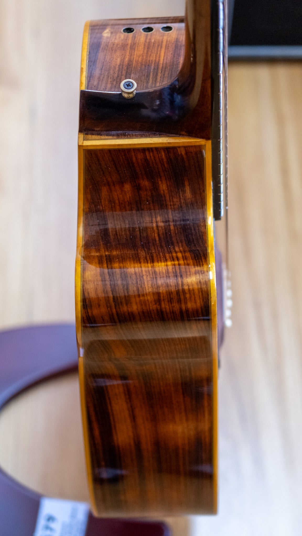 Gerard Gilet Left Handed Dreadnought Acoustic Electric Guitar (Pre-Owned, 1987)