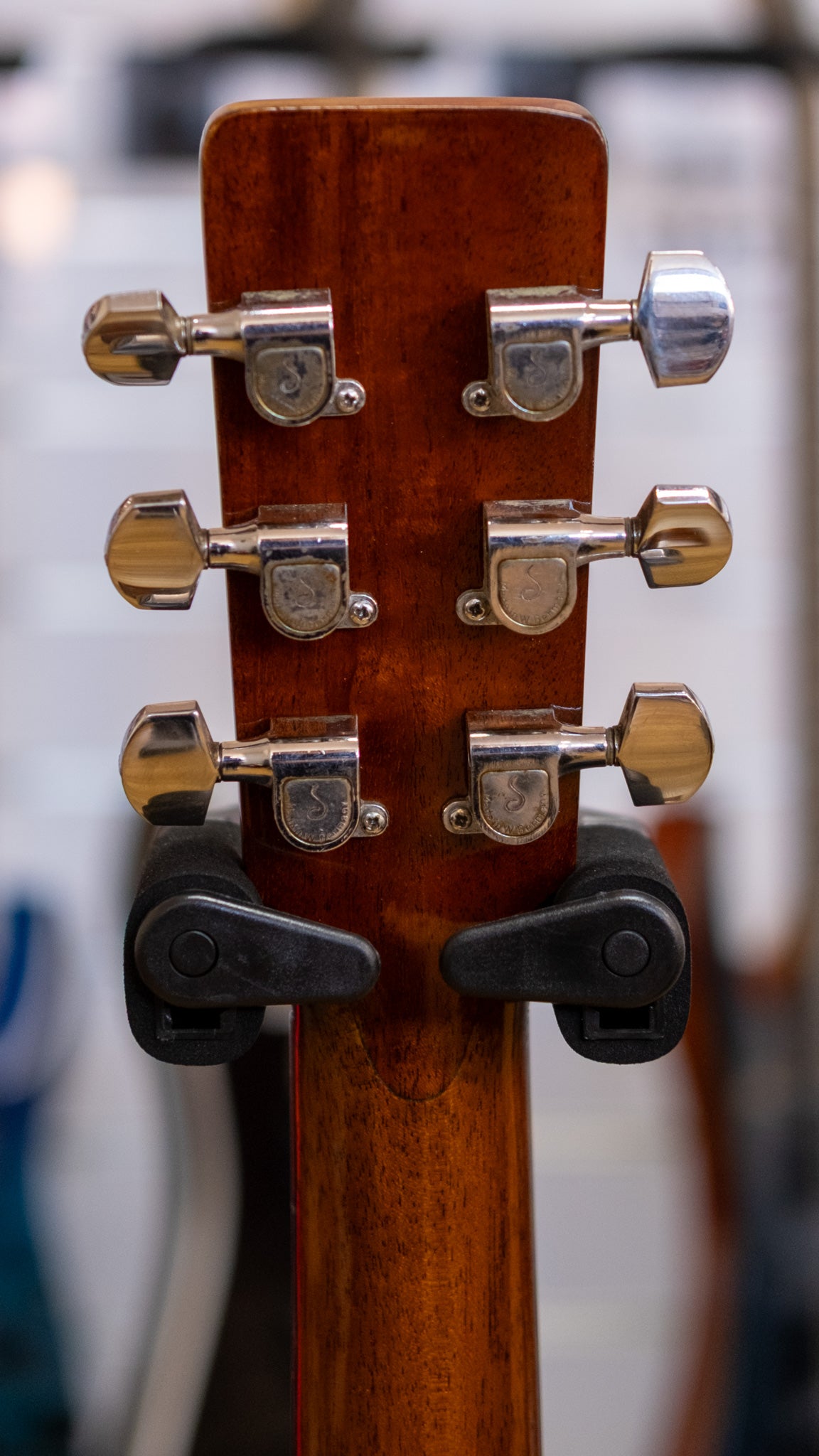 Gerard Gilet Left Handed Dreadnought Acoustic Electric Guitar (Pre-Owned, 1987)