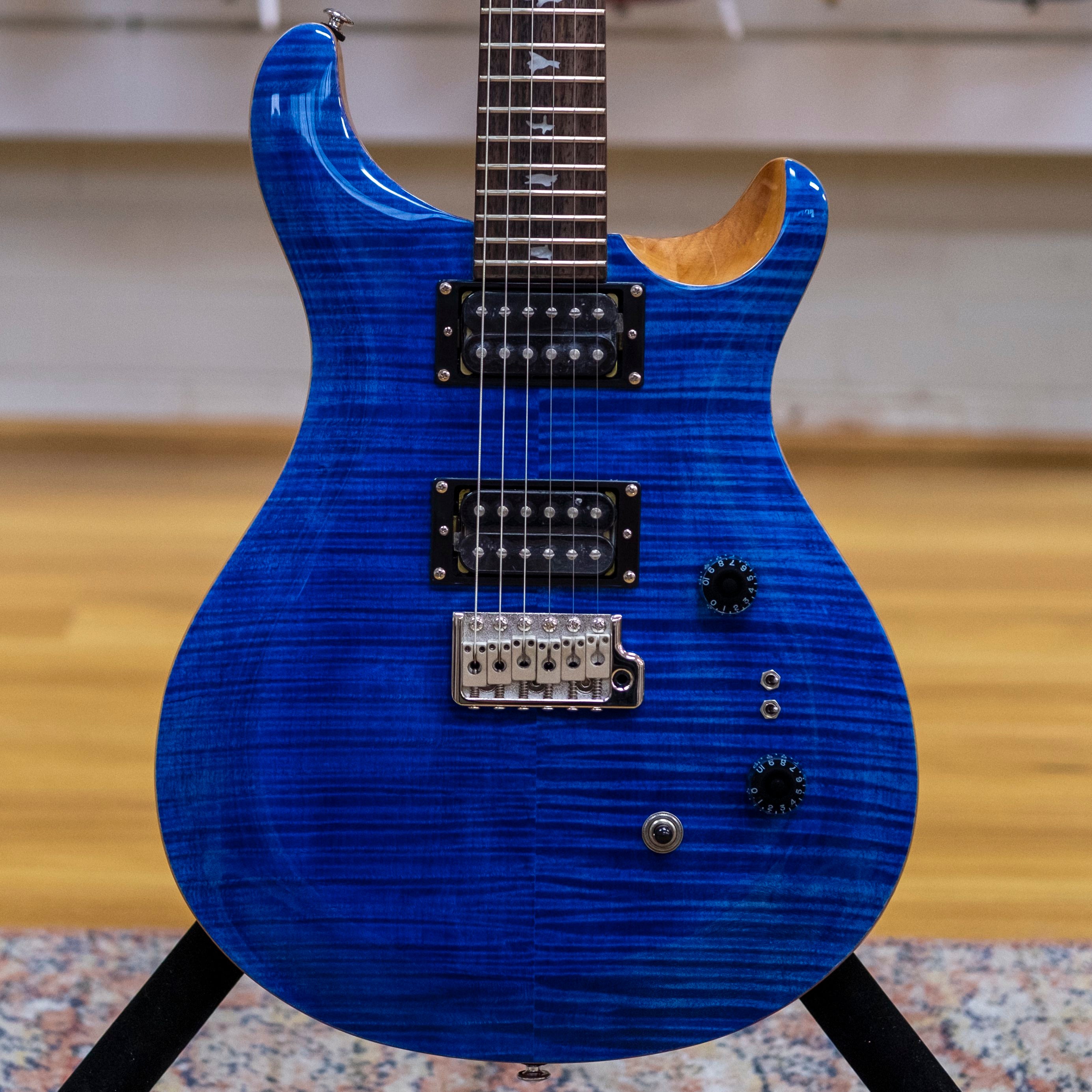 PRS SE Custom 24-08 Electric Guitar (Faded Blue)