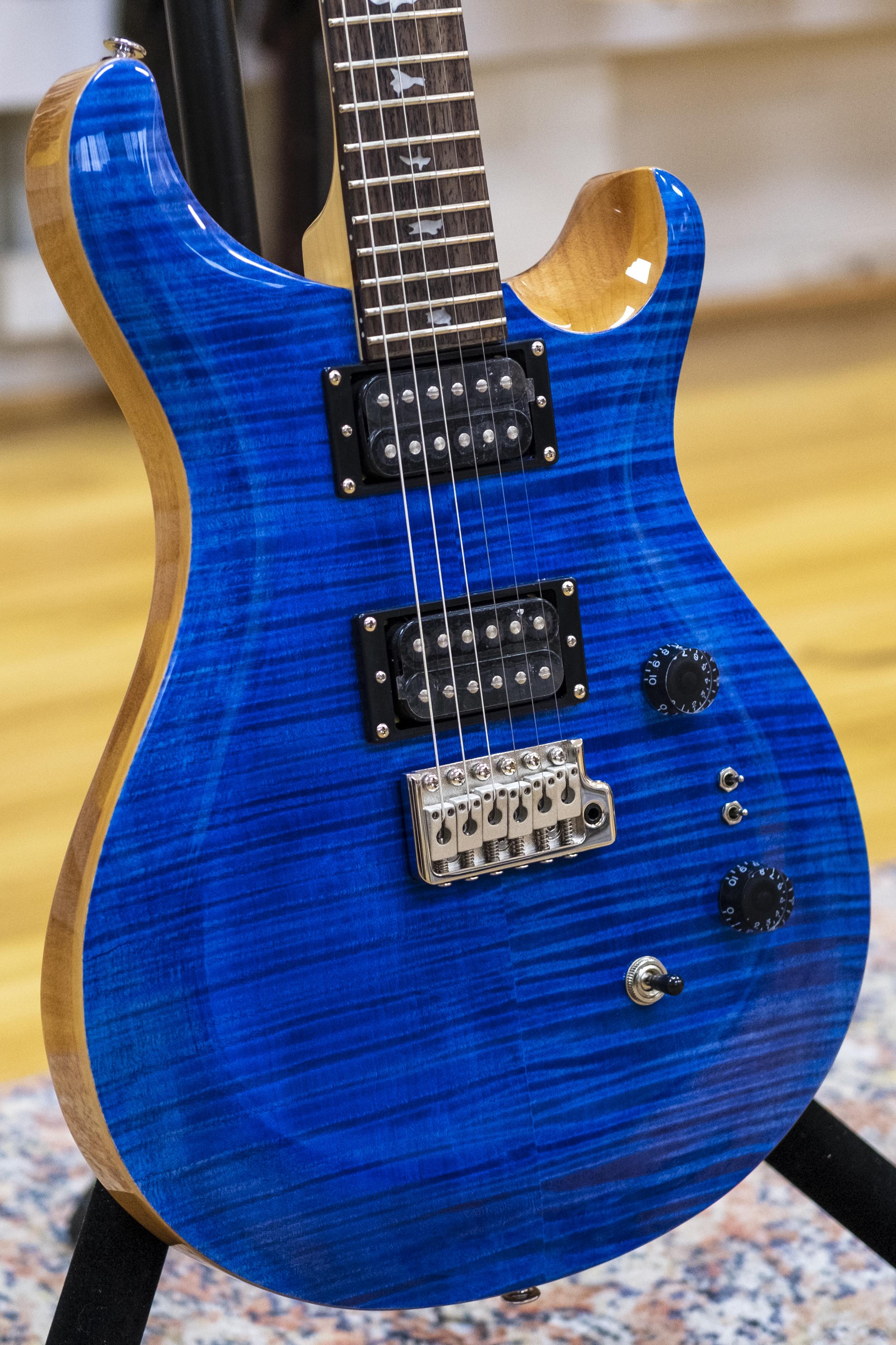 PRS SE Custom 24-08 Electric Guitar (Faded Blue)