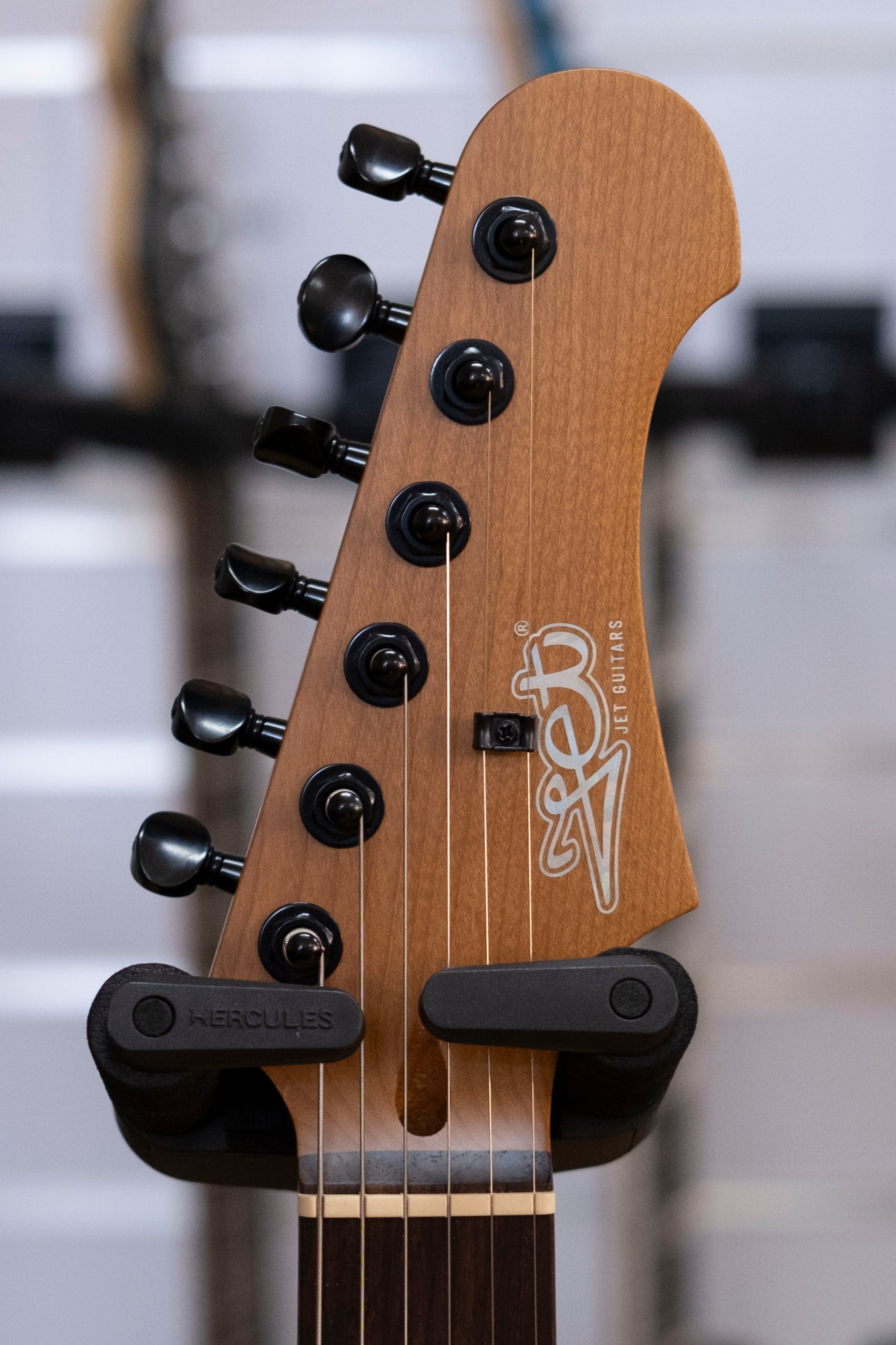 Jet Guitars JS-400 Electric Guitar (Matte Black)