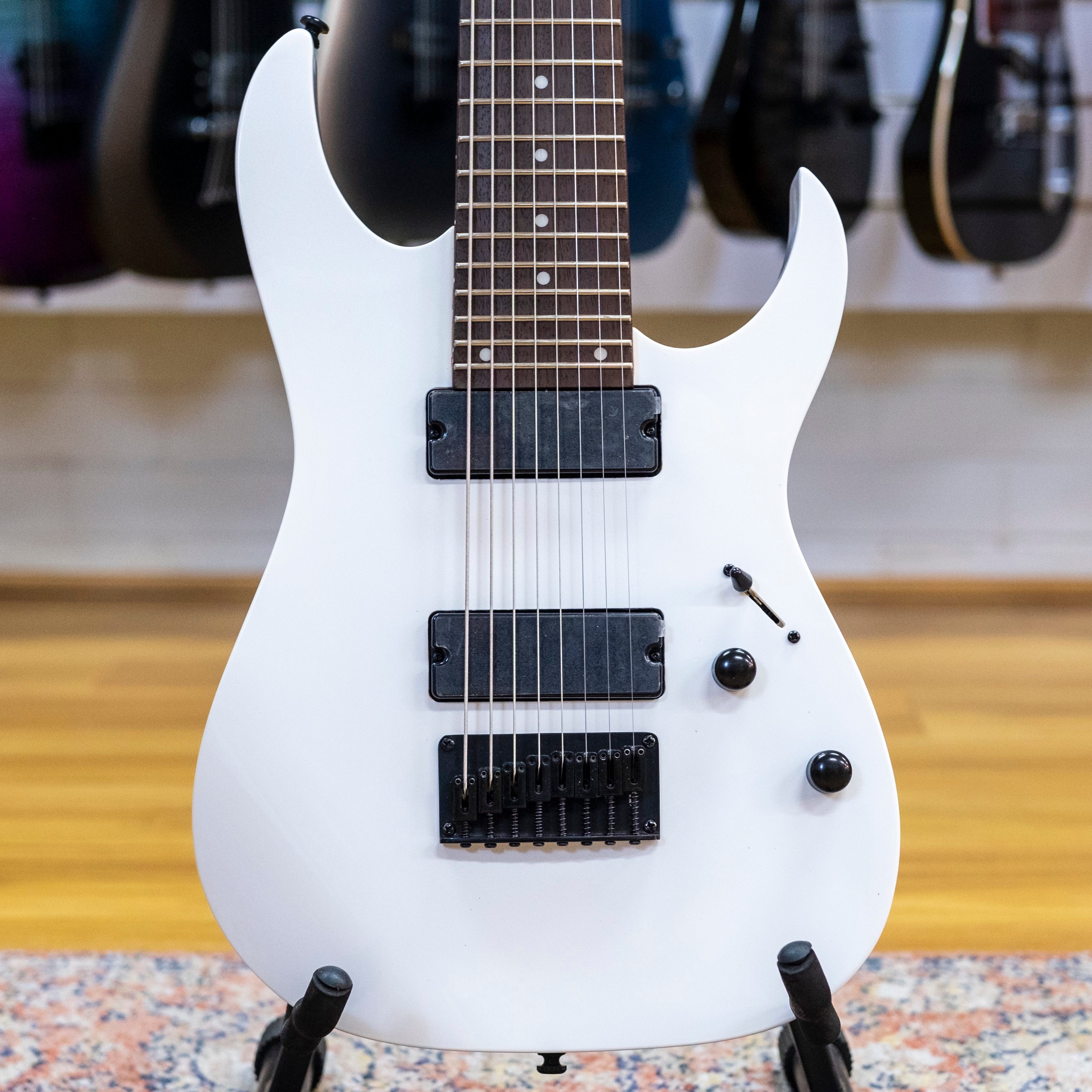 Ibanez RG8 8-String Electric Guitar (White)
