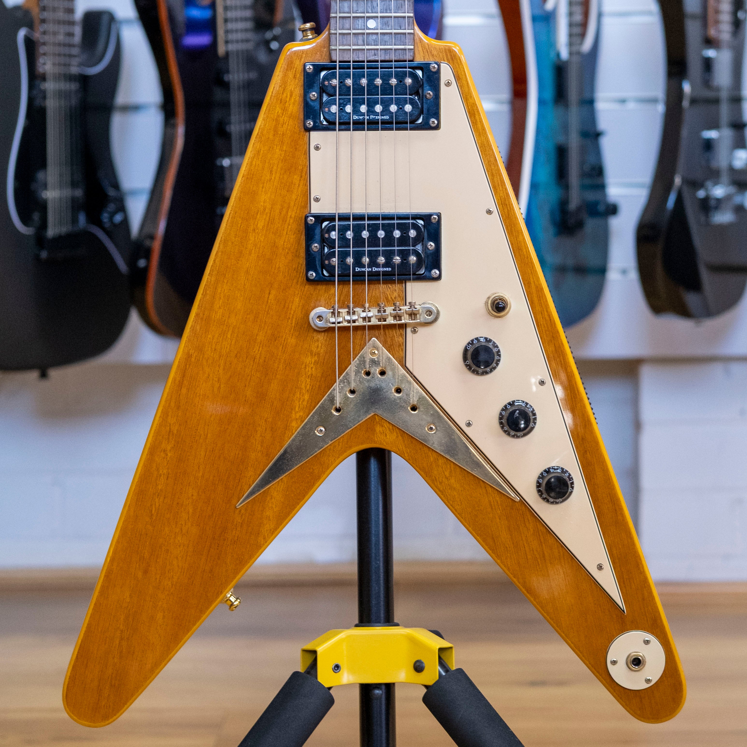 2009 Epiphone '58 Re-Issue Korina Flying V Electric Guitar