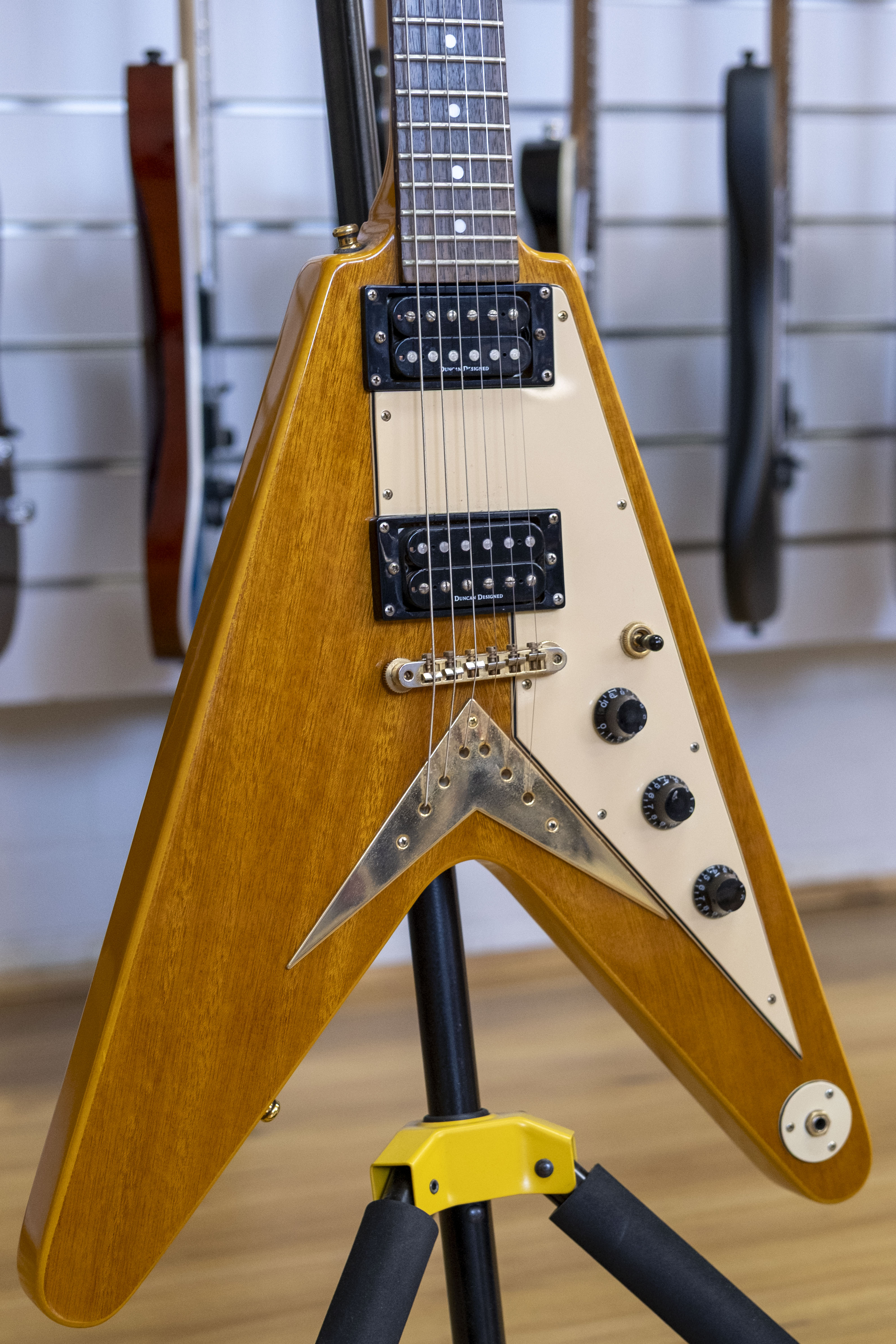 2009 Epiphone '58 Re-Issue Korina Flying V Electric Guitar