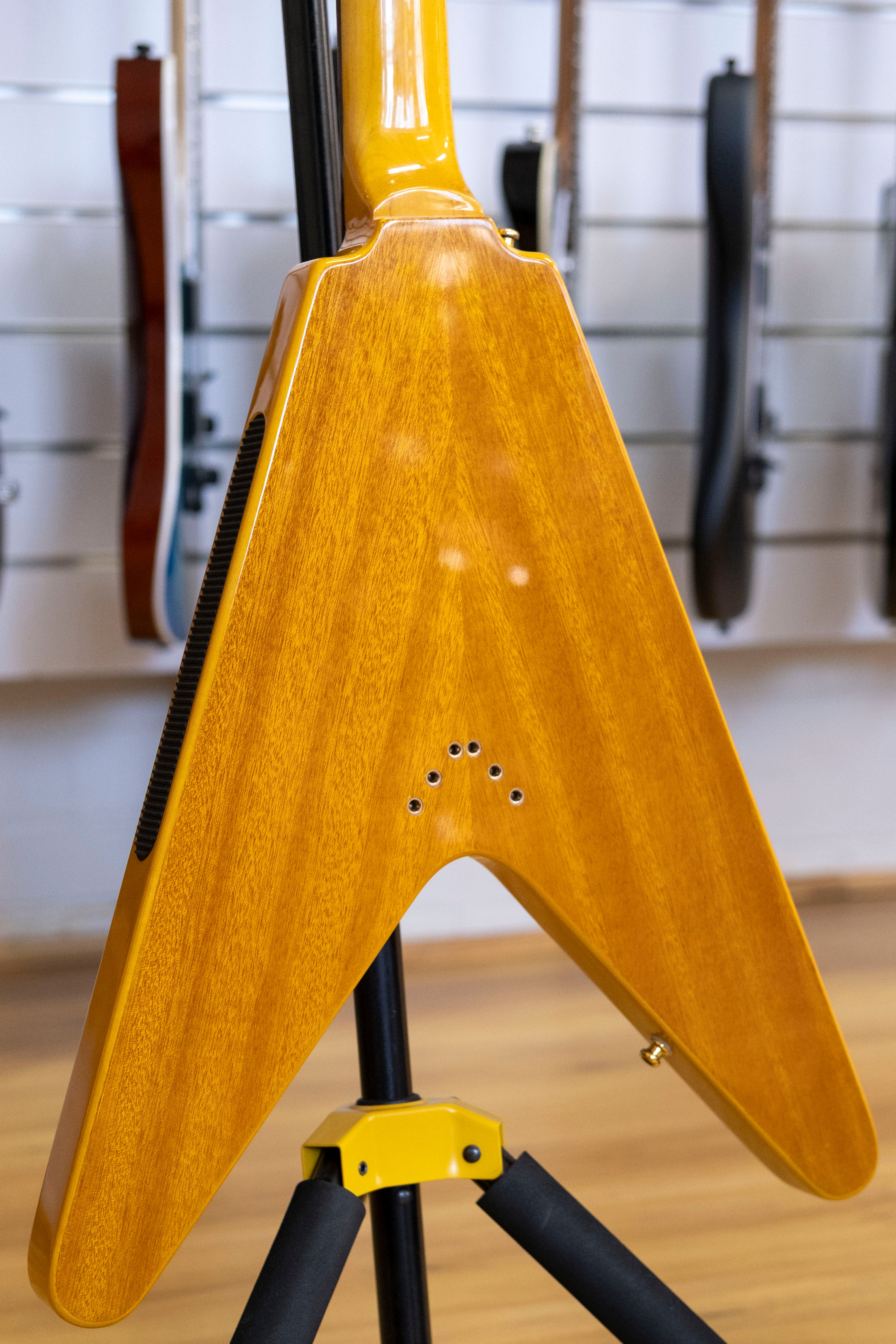 2009 Epiphone '58 Re-Issue Korina Flying V Electric Guitar