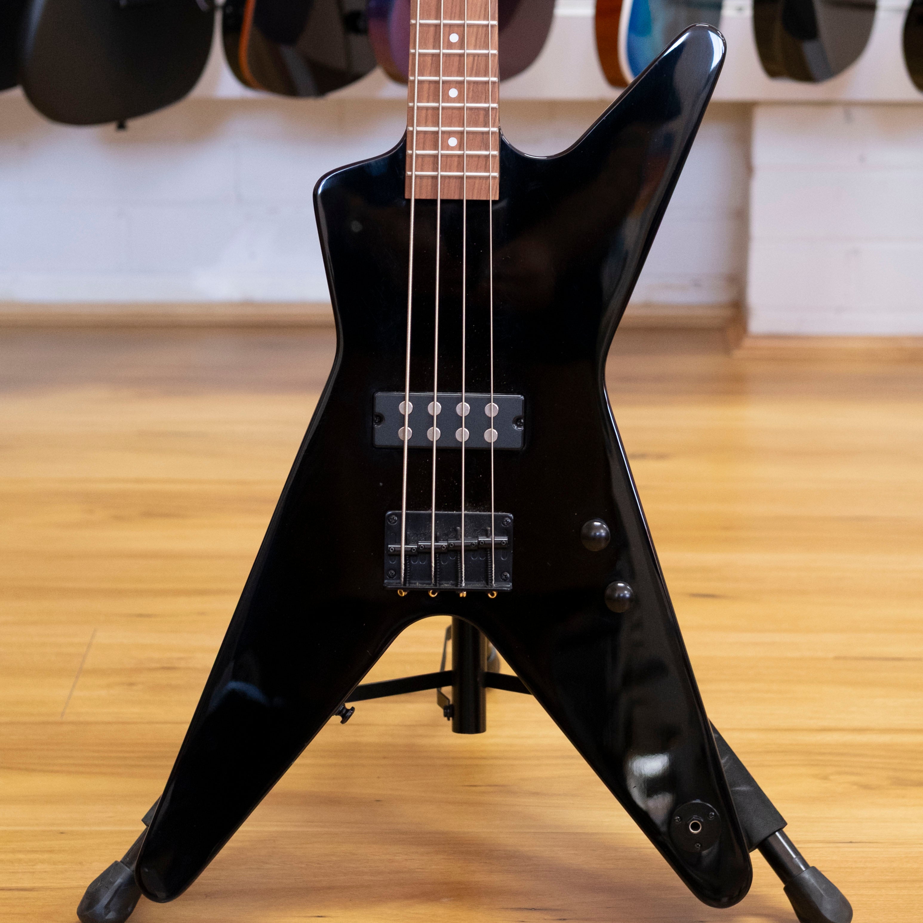 2020 Dean ML Metalman Bass Guitar (Black)