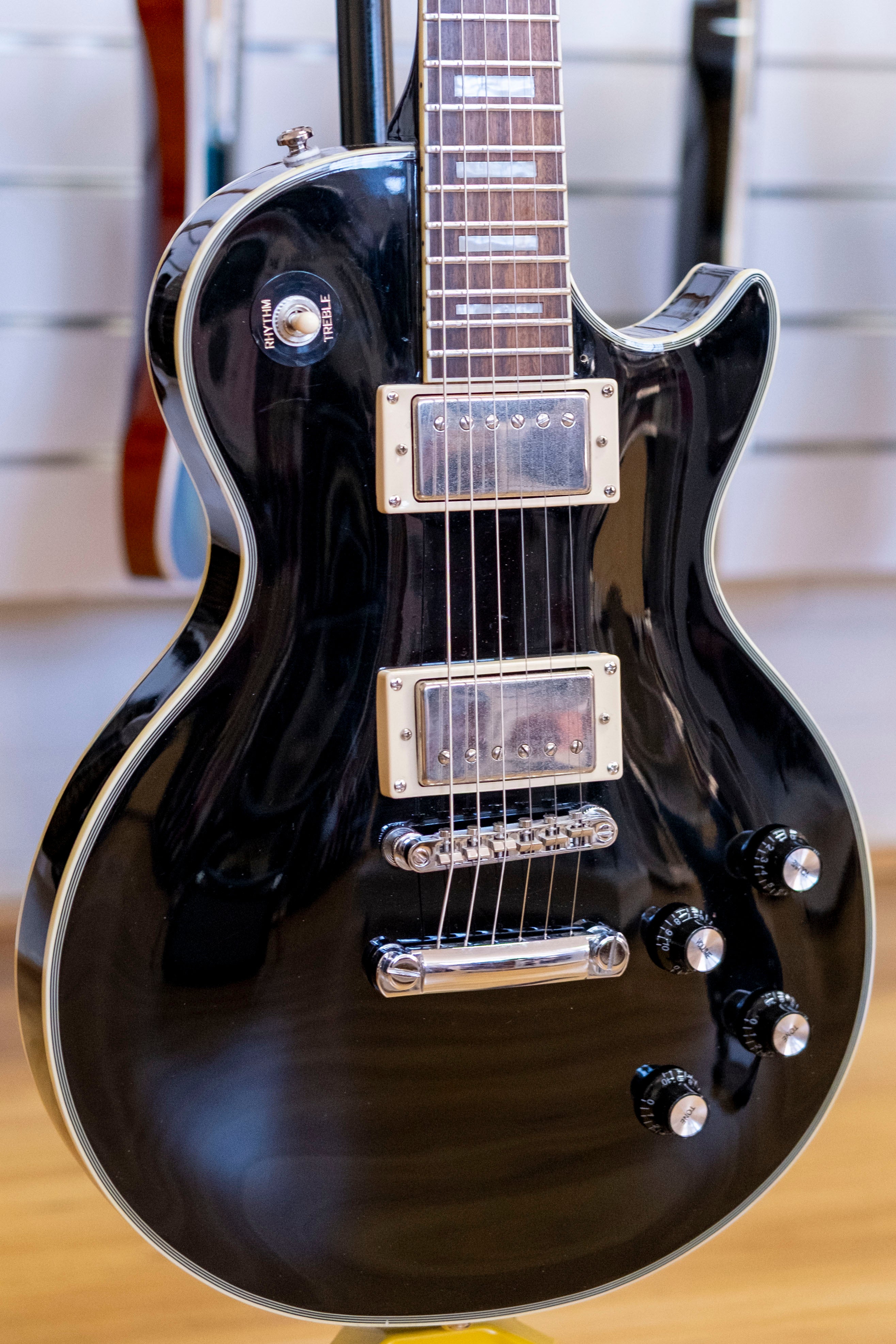 2014 Tokai ALC55JS 'John Sykes' LP Custom Electric Guitar (Black)
