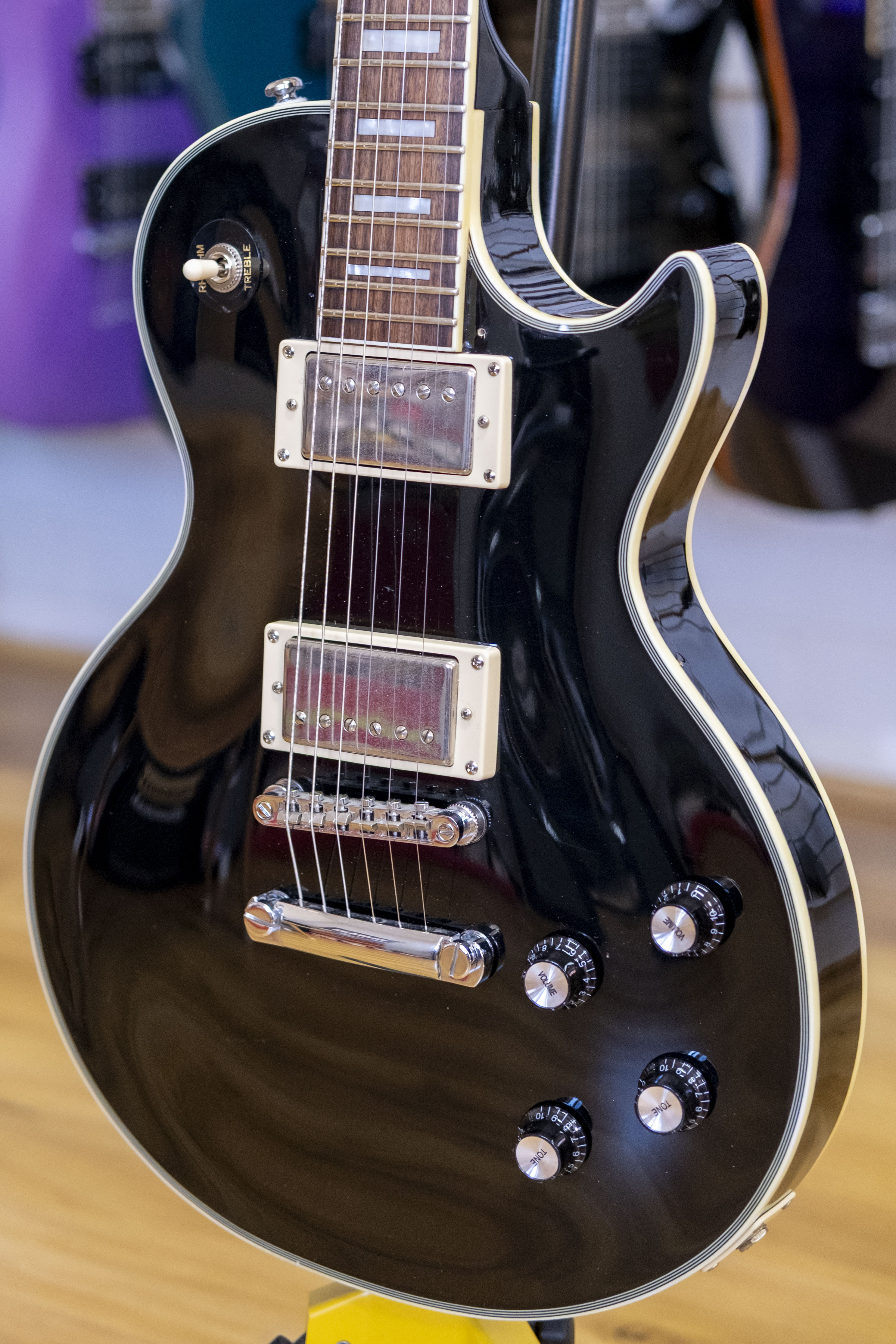 2014 Tokai ALC55JS 'John Sykes' LP Custom Electric Guitar (Black)