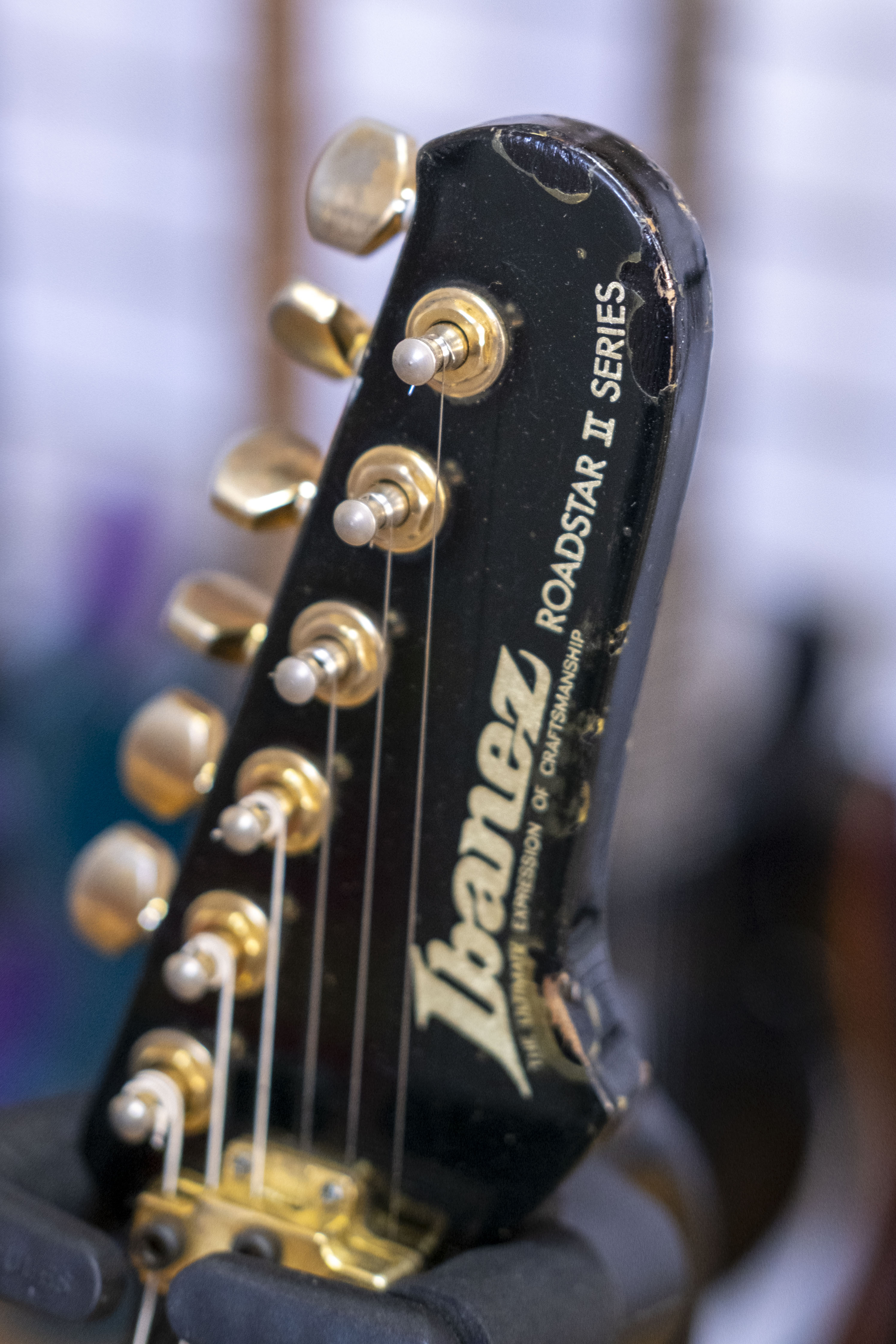Ibanez RS520 Roadstar II Deluxe Electric Guitar (Black) (Pre