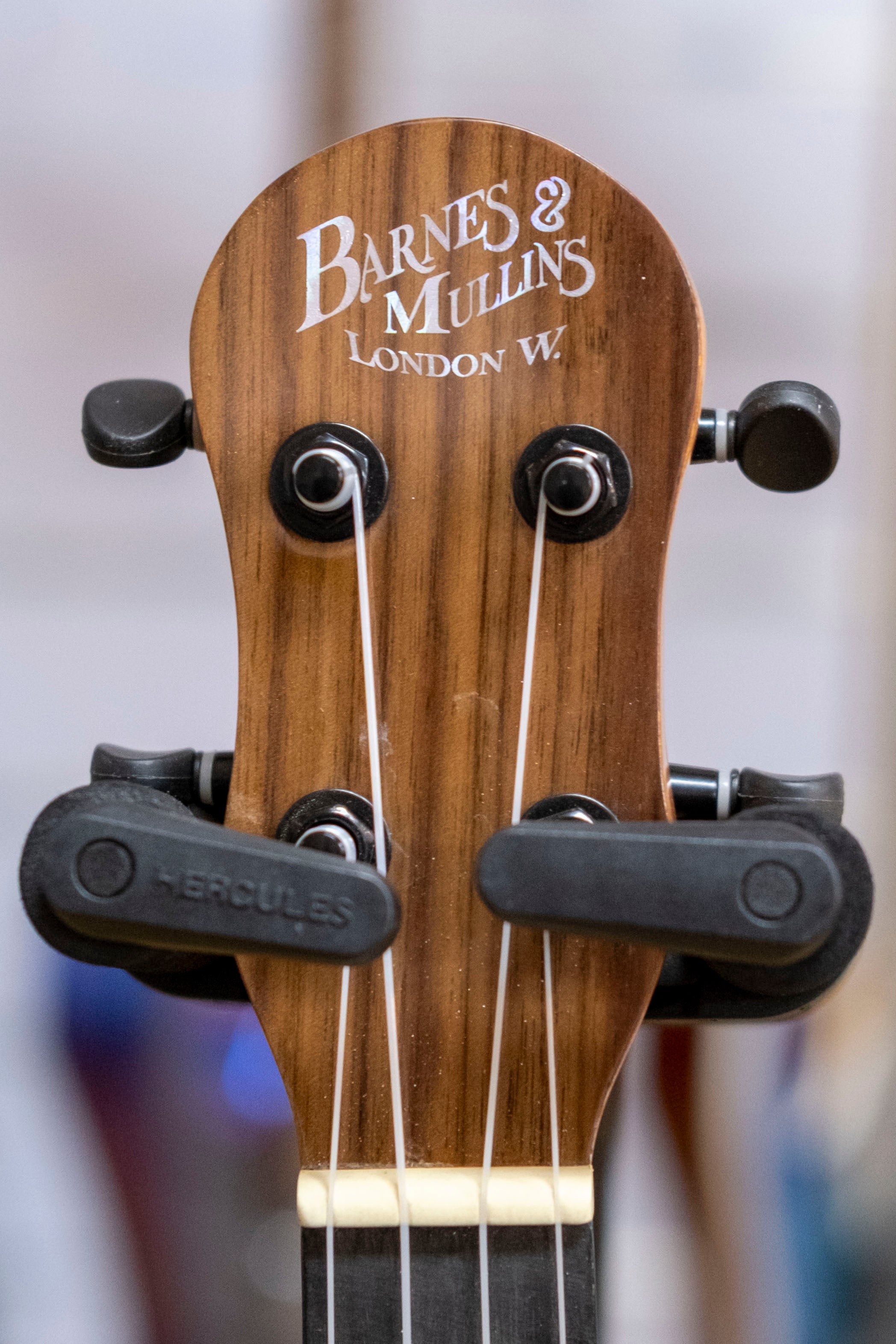 Barnes & Mullins Tenor Ukulele with Gig Bag (Walnut)