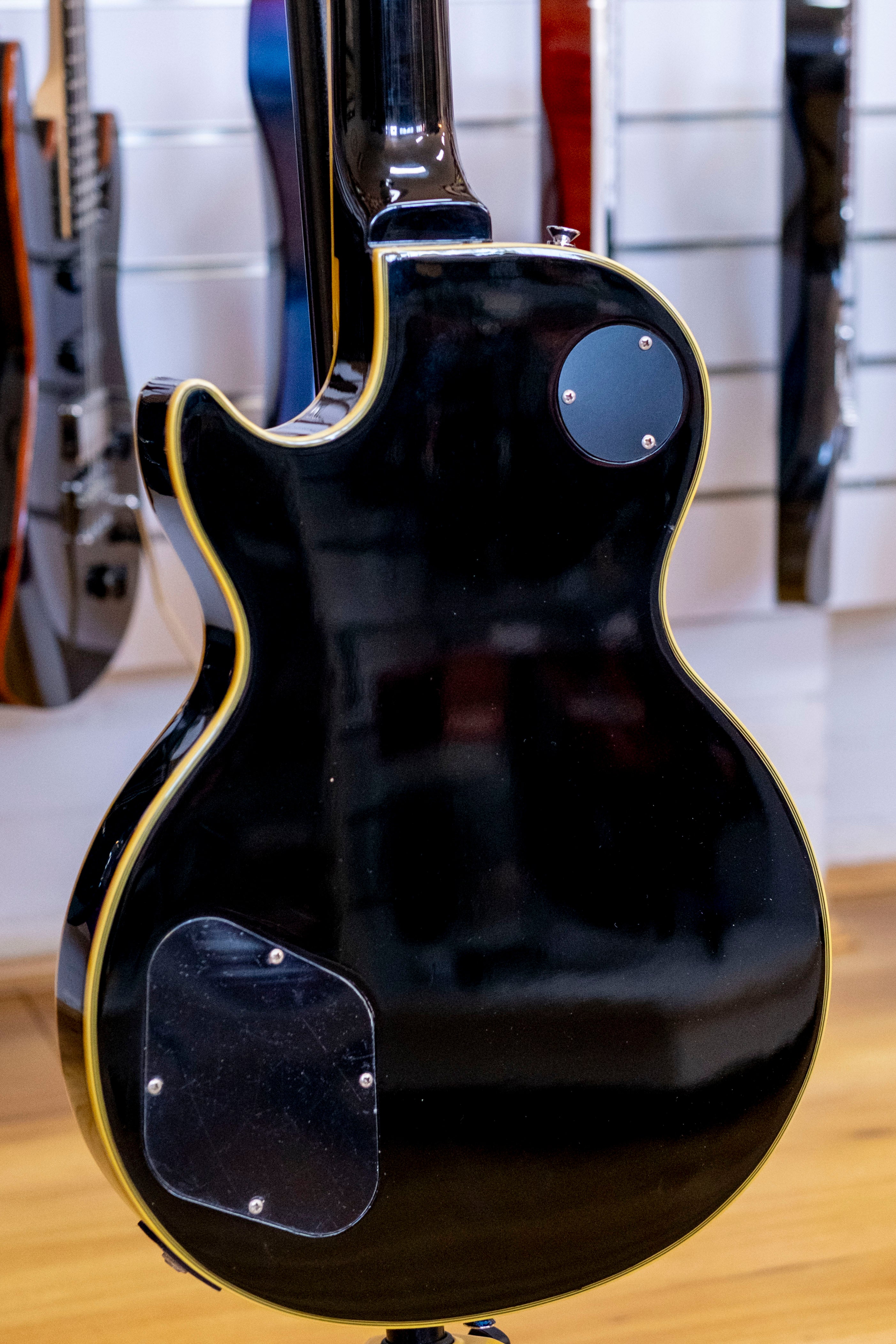 Blitz by Aria Pro II Les Paul Custom Electric Guitar (Black) (Pre-Owned)