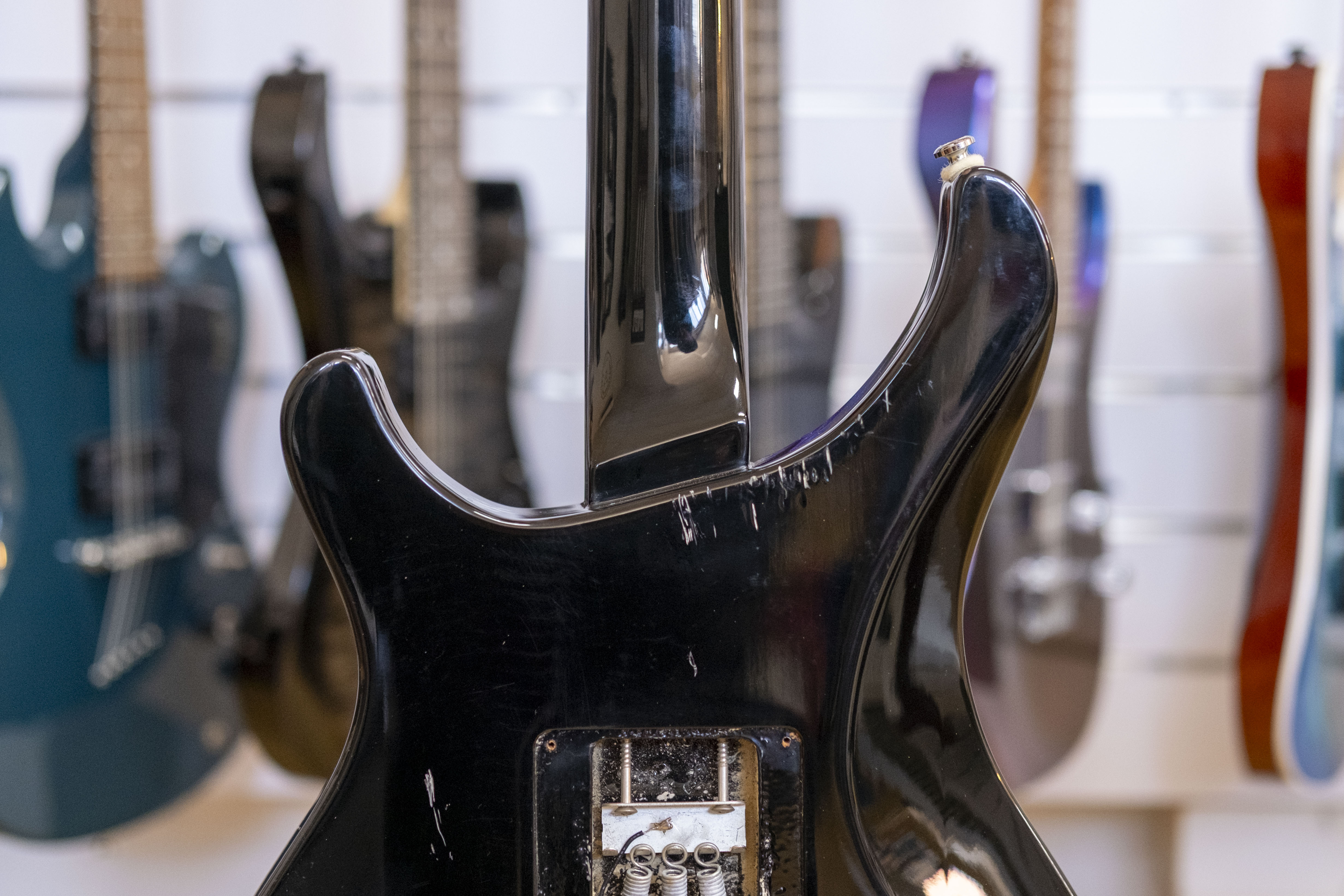 2013 Tokai PR-50QT Electric Guitar (Transparent Black)