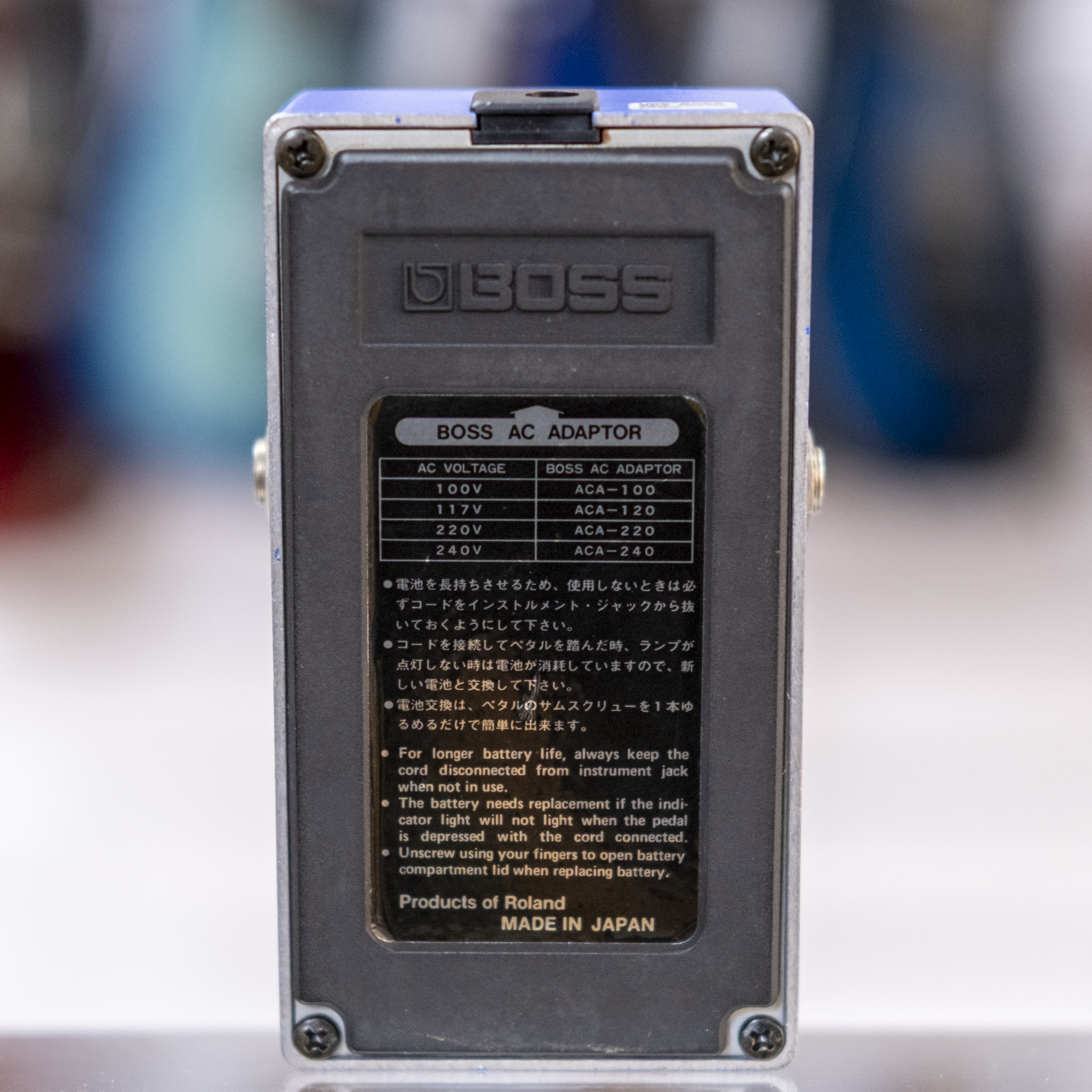 Boss CS-2 Compression Sustainer Pedal (Made in Japan) (Pre-Owned)