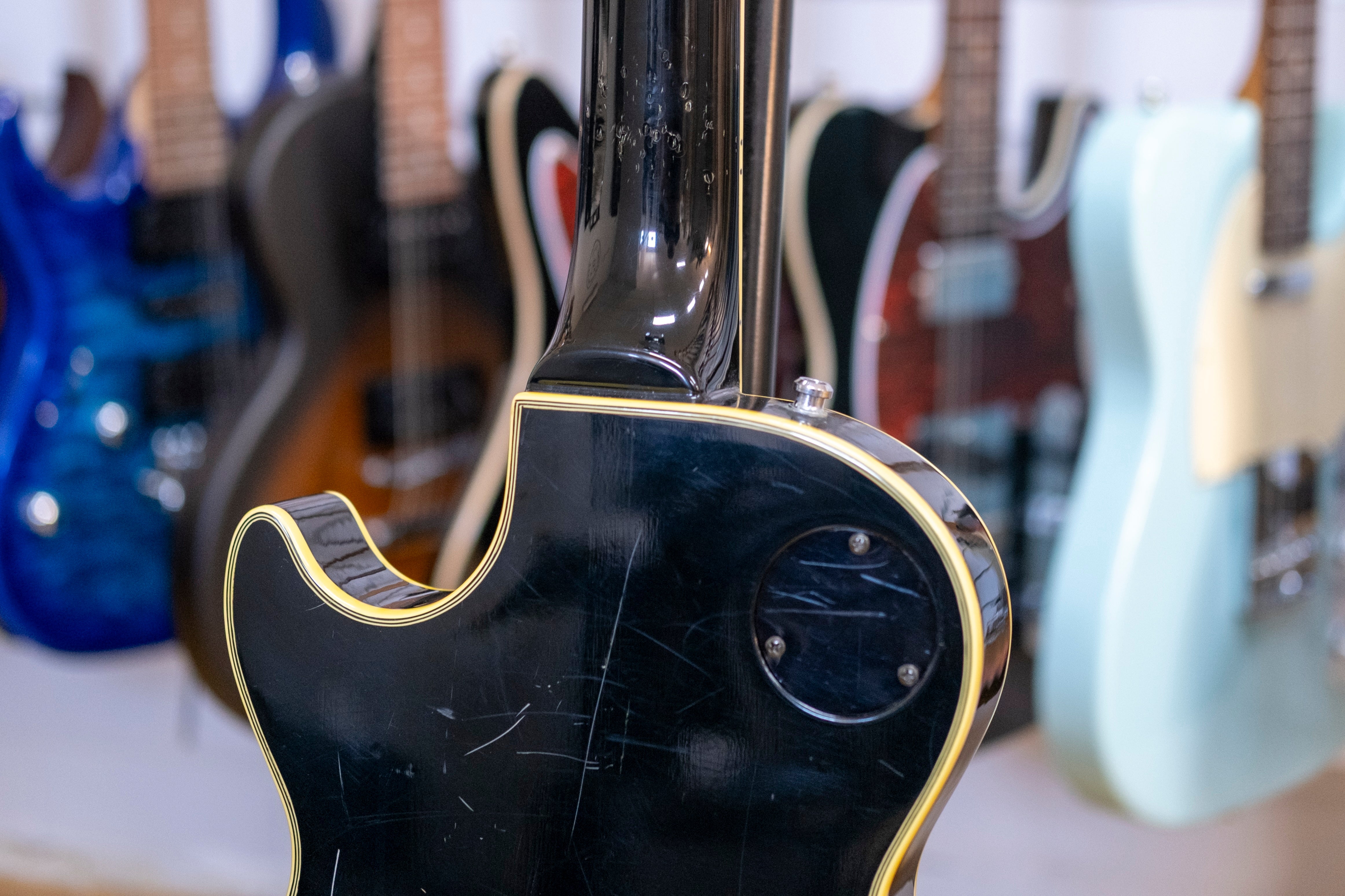 1980's Burny RLC-60 'Les Paul' Custom Electric Guitar (Black)