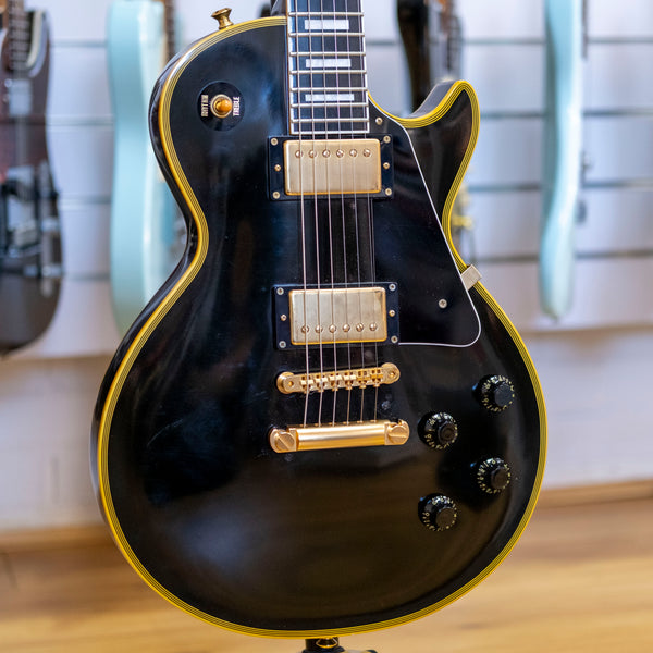 ギター Edwards E-LP-113LTC Black 2014 Edwards E-LP-113LTC Electric Guitar (Satin Black)