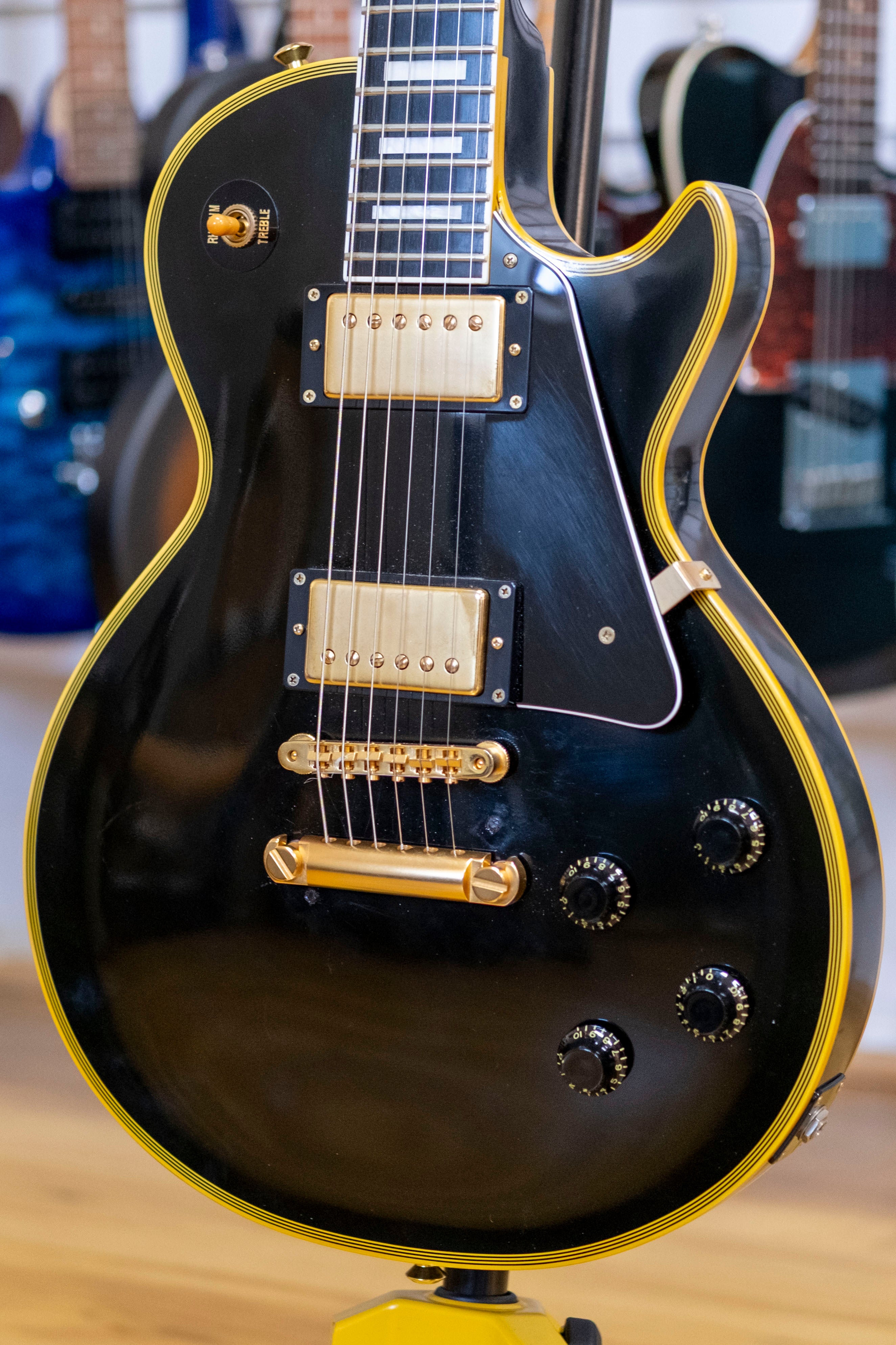 Edwards E-LP-113LTC Electric Guitar (Satin Black) (Pre-Owned, 2014 MIJ