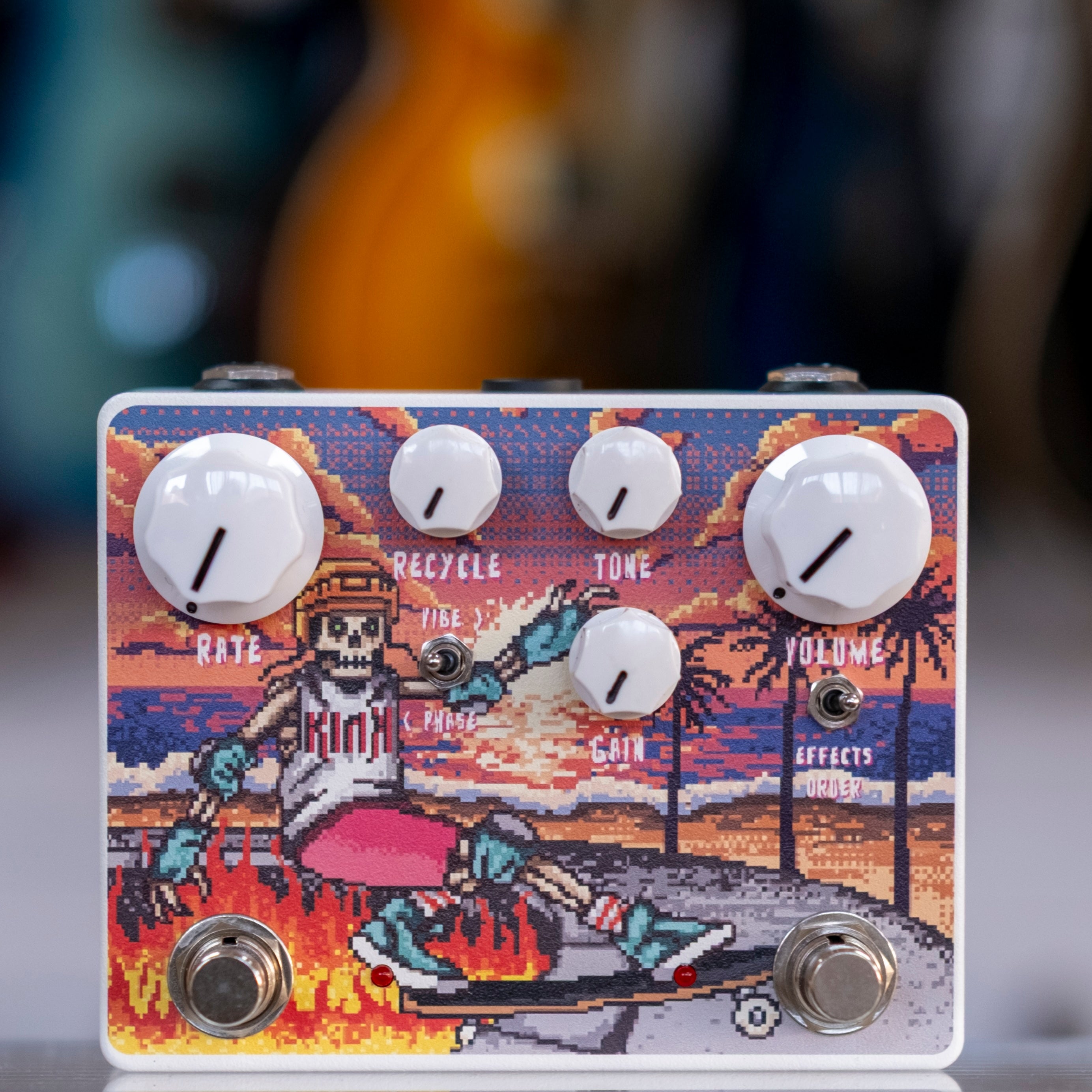 Kink Guitar Pedals Radical Fuzz / Phaser Pedal