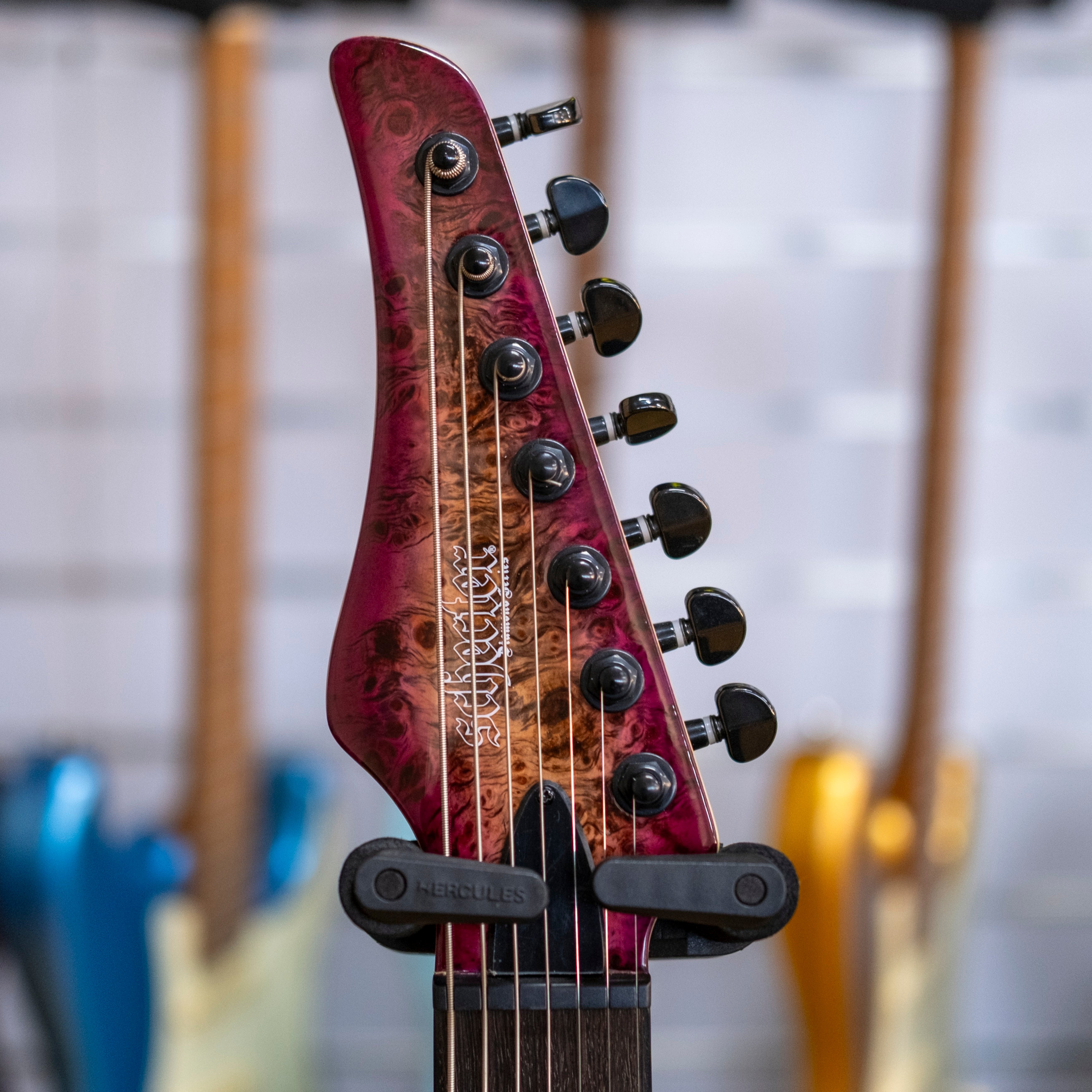 Schecter C-7 Pro Electric Guitar (Aurora Burst)