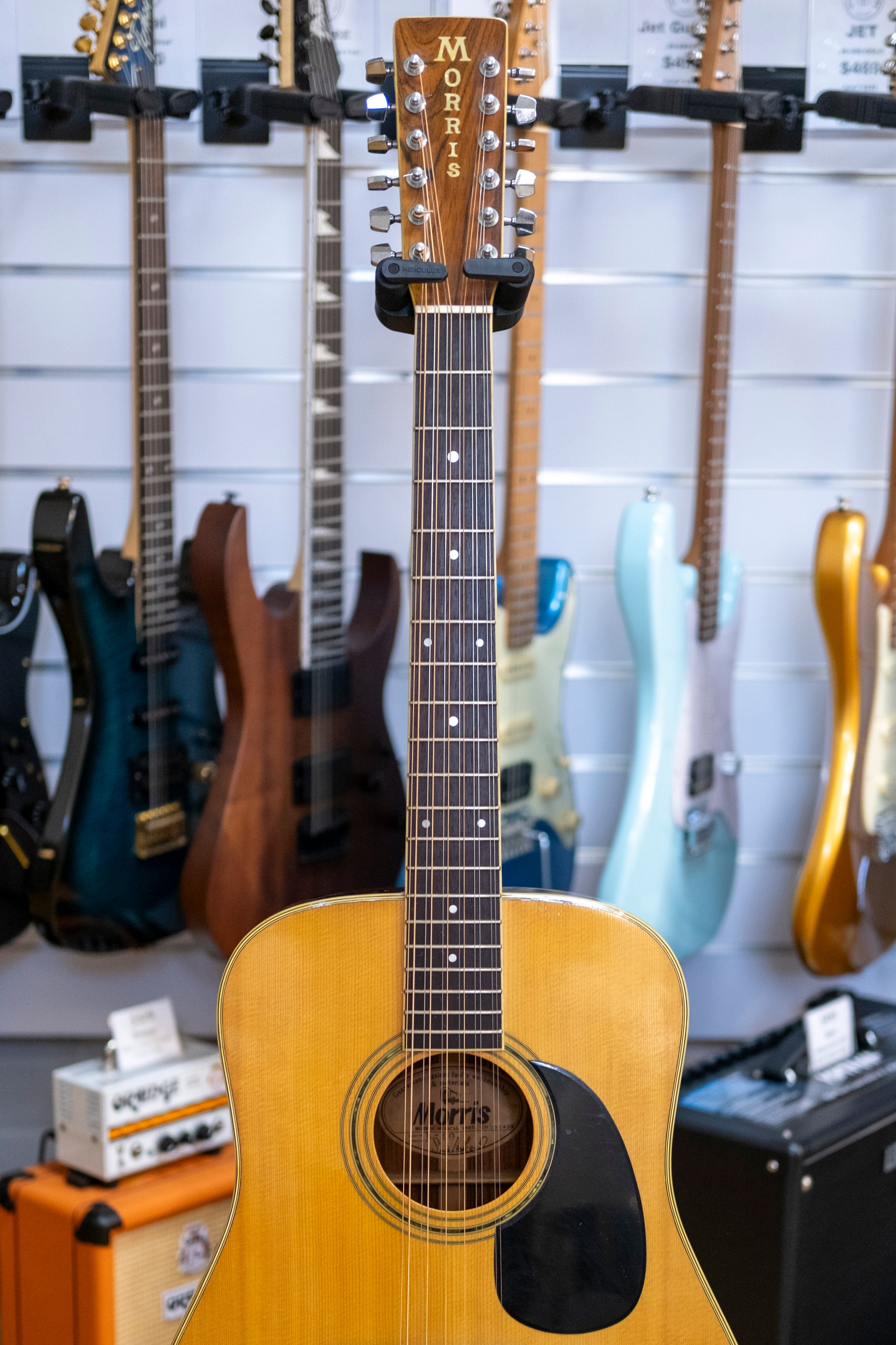本命ギフト Morris 1979 B-40 Guitar Acoustic 12-String ギター