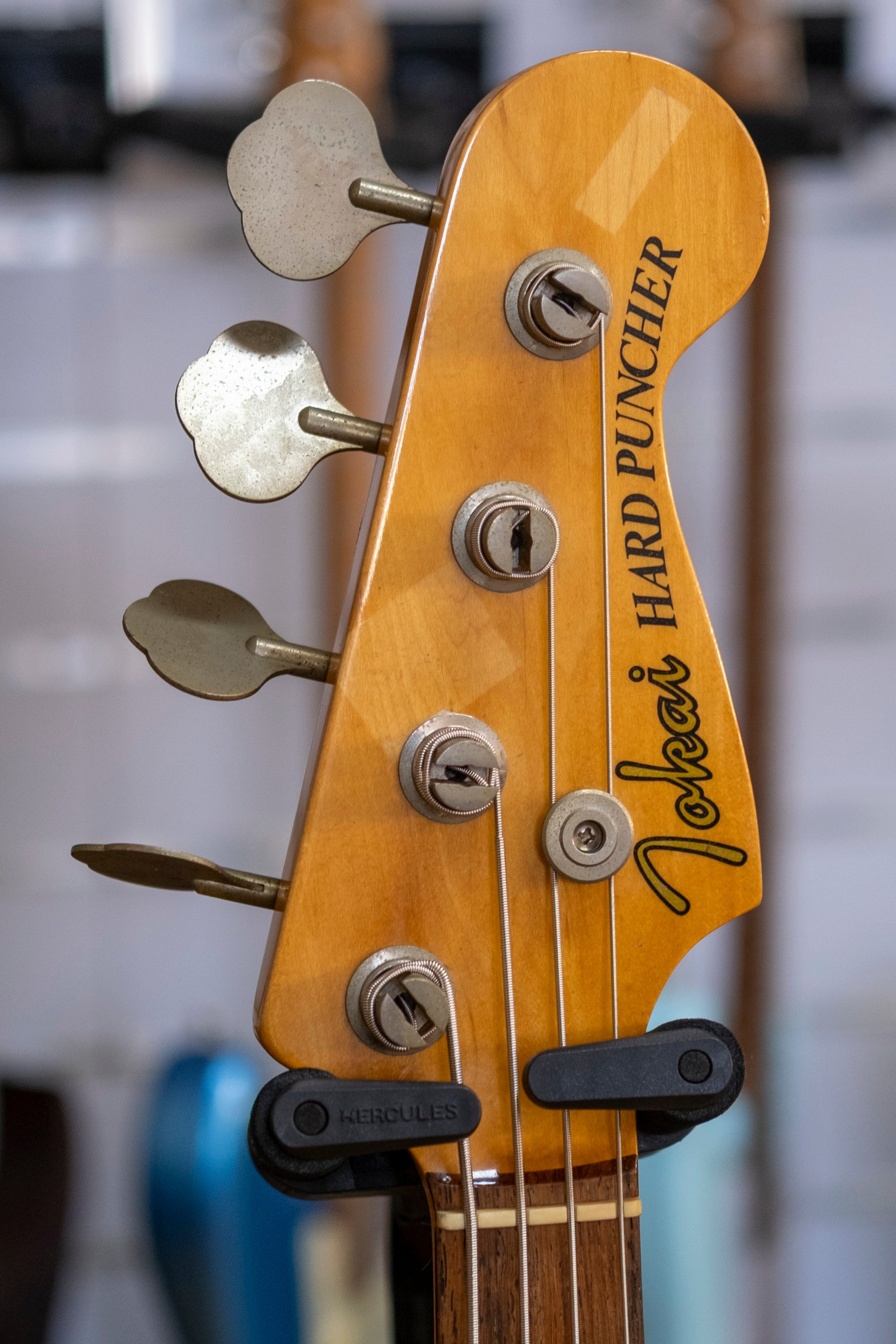 Tokai Hard Puncher PB-60 Bass Guitar (Black) (Pre-Owned, 1981 MIJ)