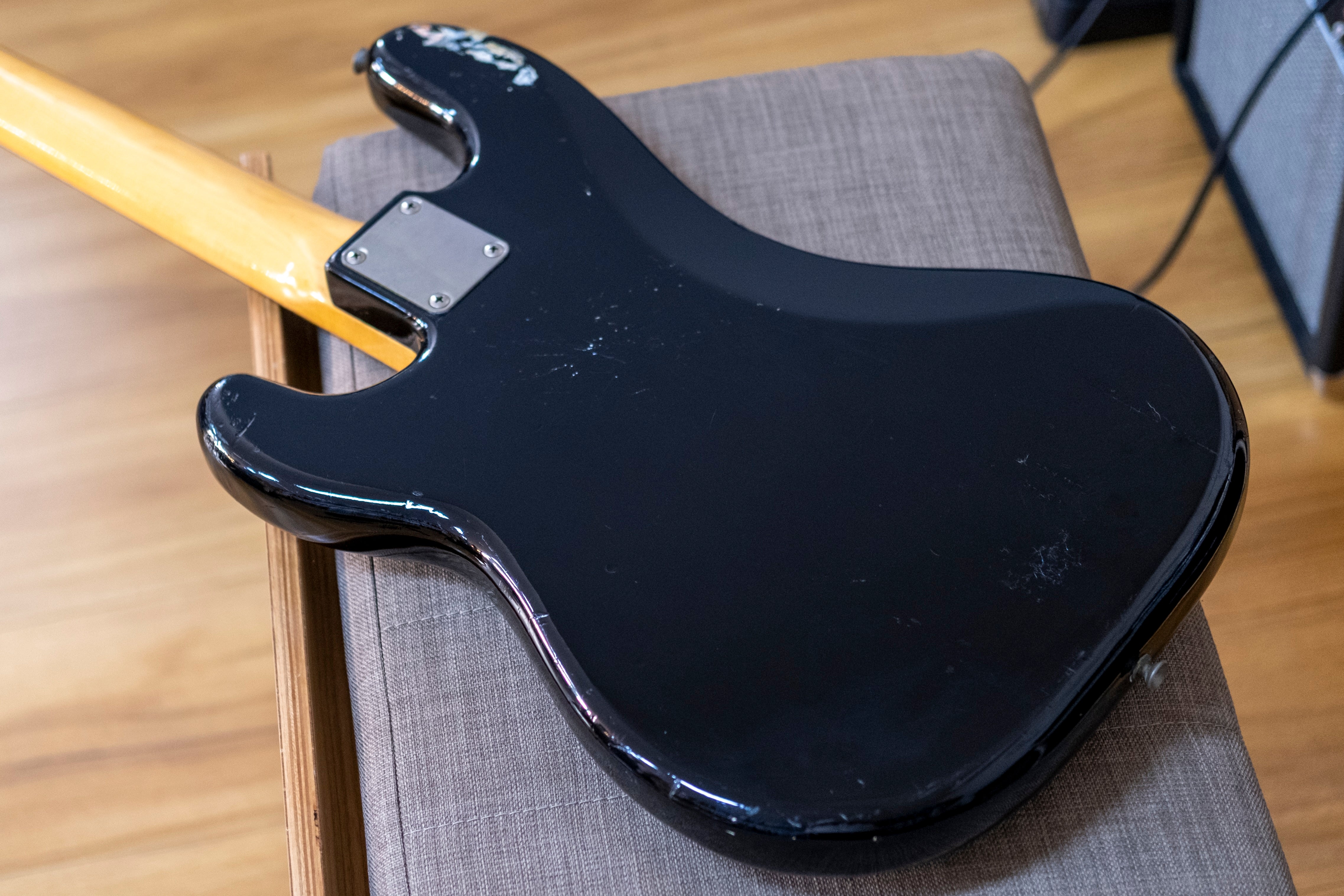 1981 Tokai Hard Puncher PB-60 Bass Guitar (Black)