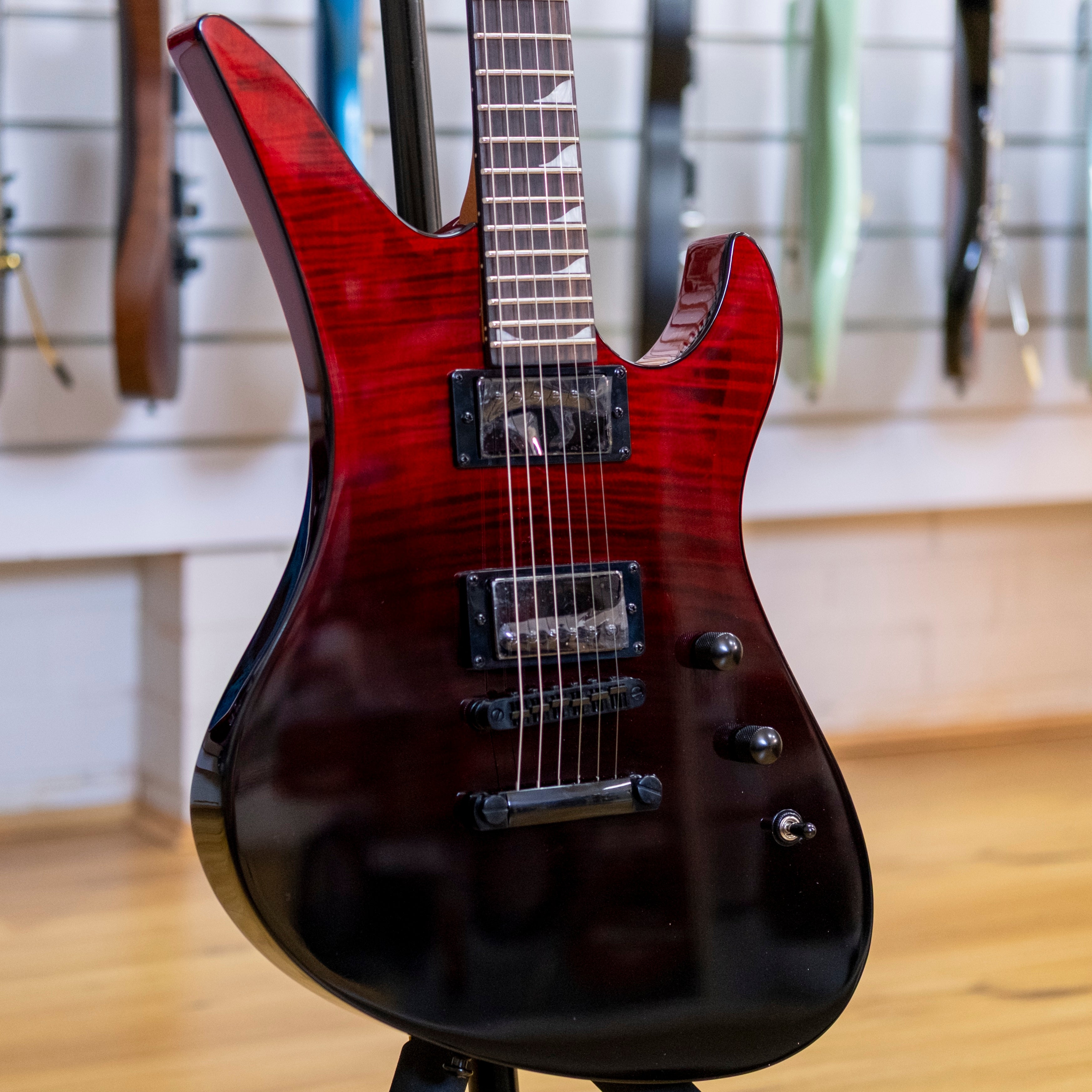 Schecter Avenger Standard Electric Guitar (Blood Burst)