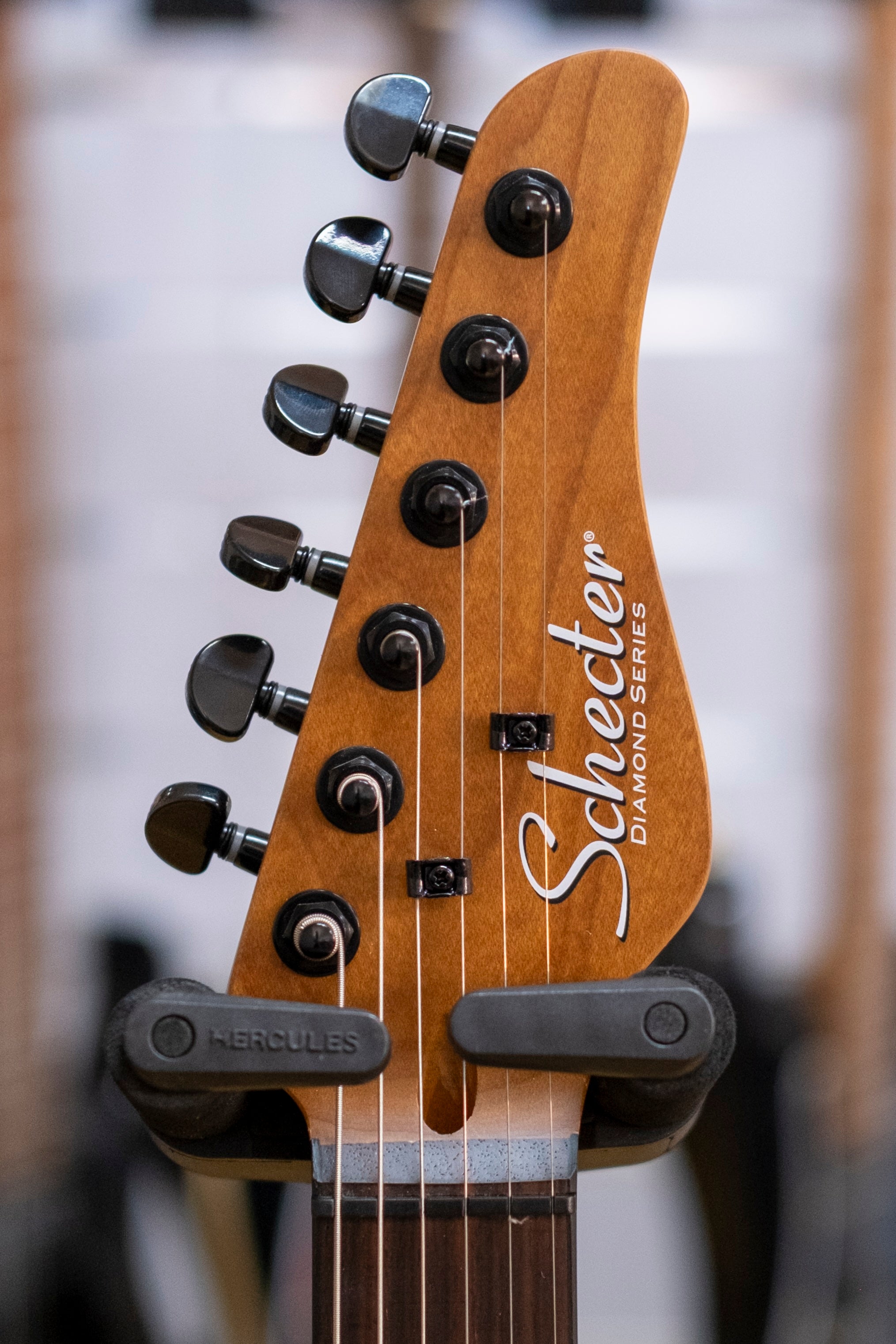 Schecter PT Standard Electric Guitar (Purple Burst Burl)