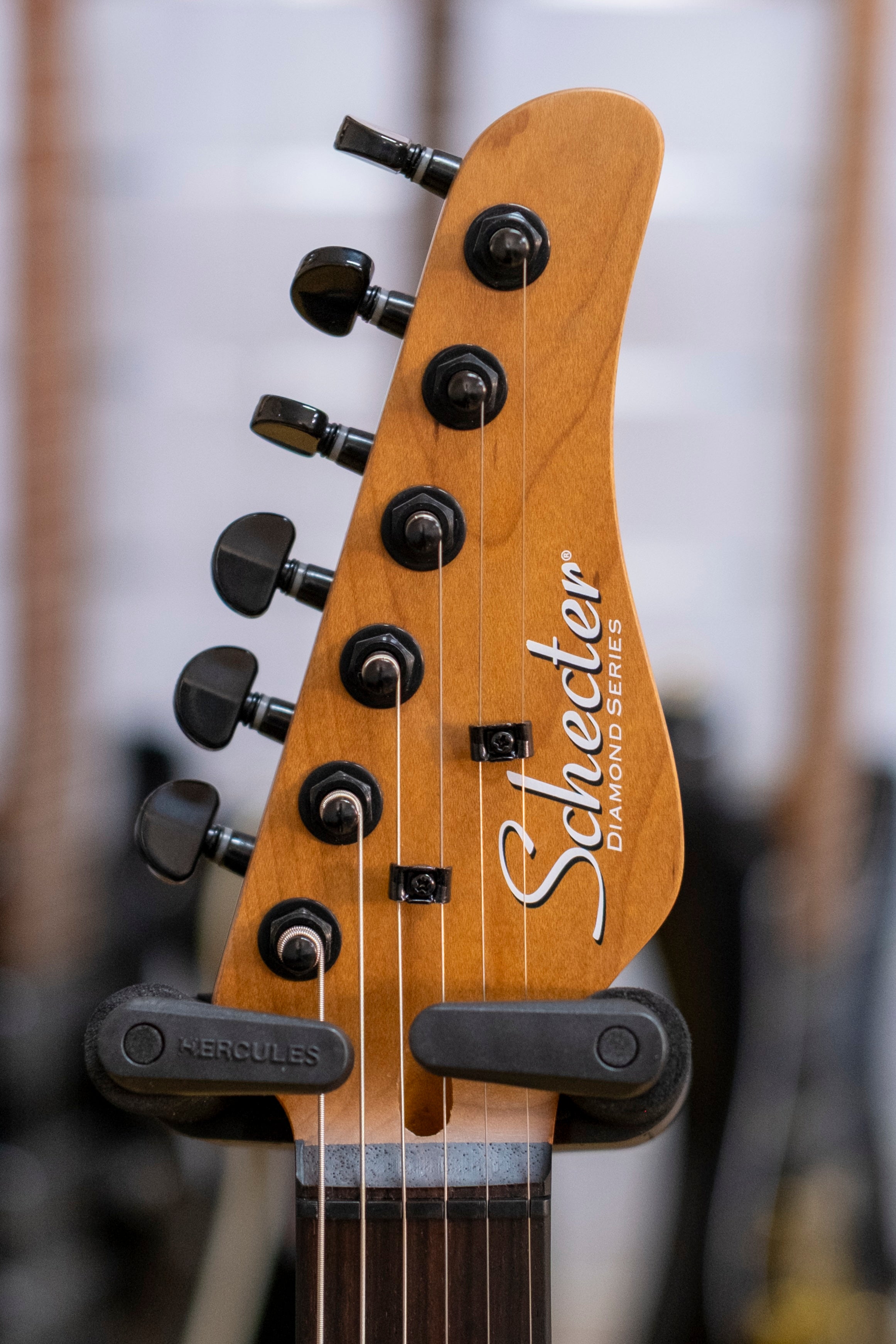 Schecter PT Standard Electric Guitar (Black Fade Burst Burl)